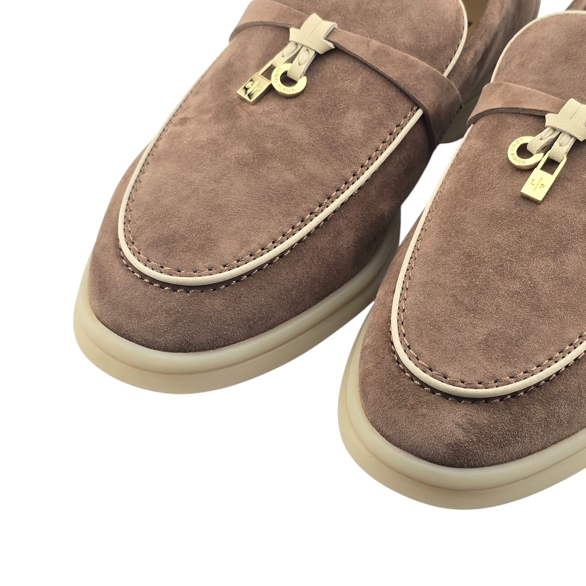 Loro Piana Summer Charms Walk Loafer - Mole - 39