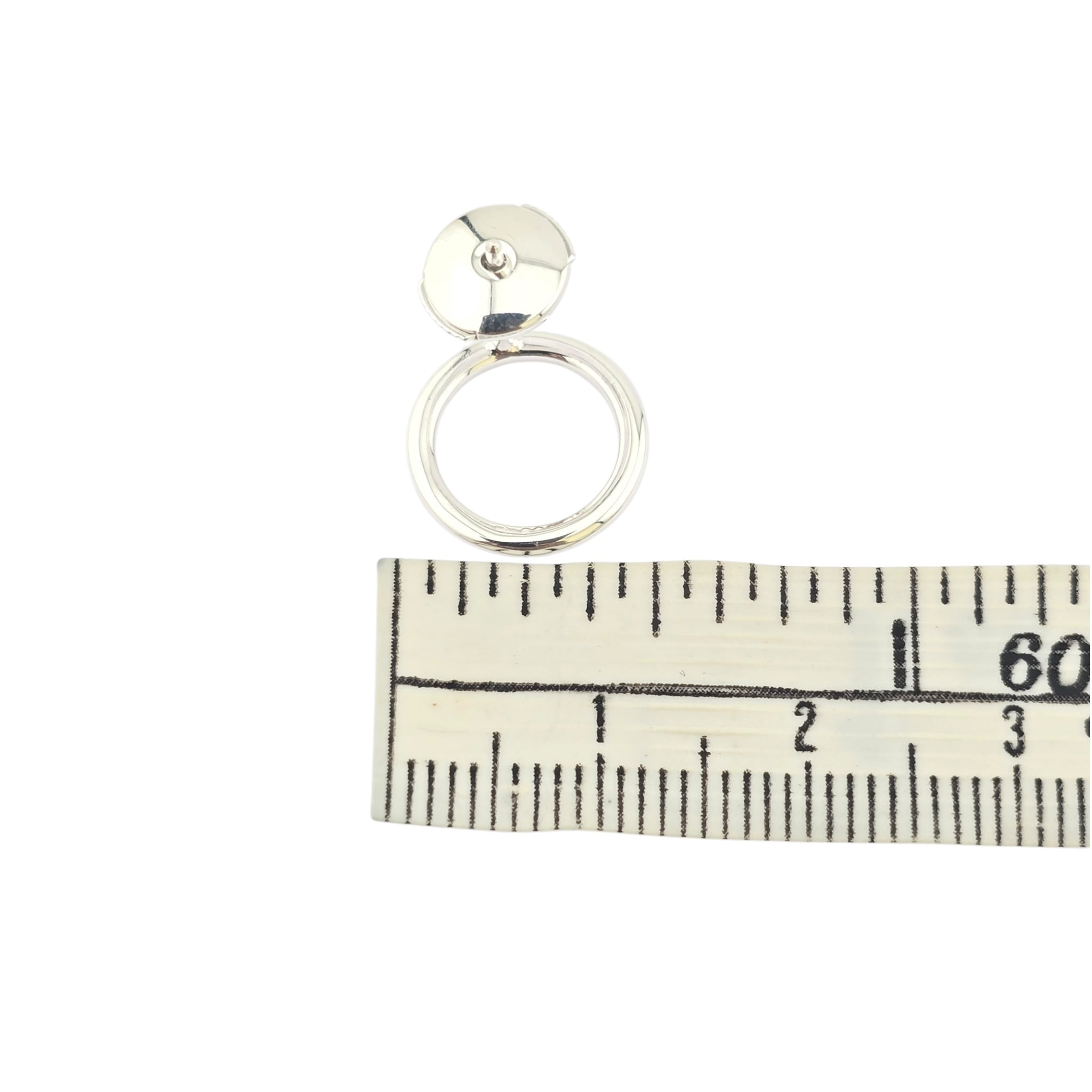 Hermes Farandole Sterling Silver Medium Earrings