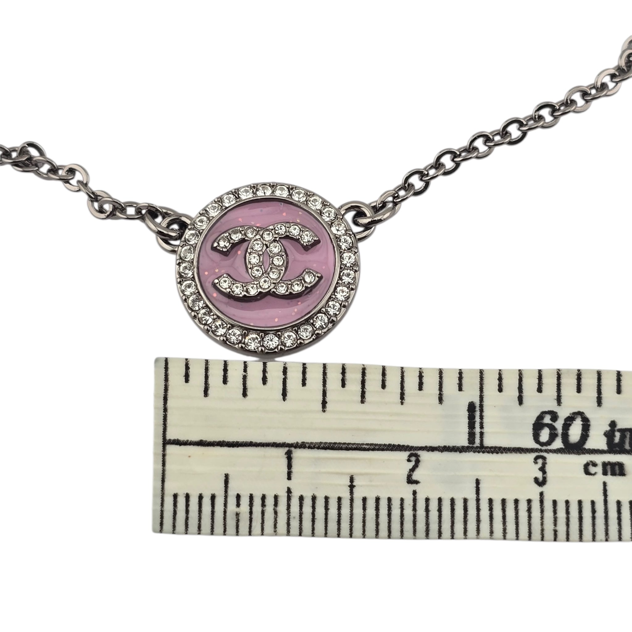 Chanel CC Ruthenium Pink Necklace 2025 CHANEL