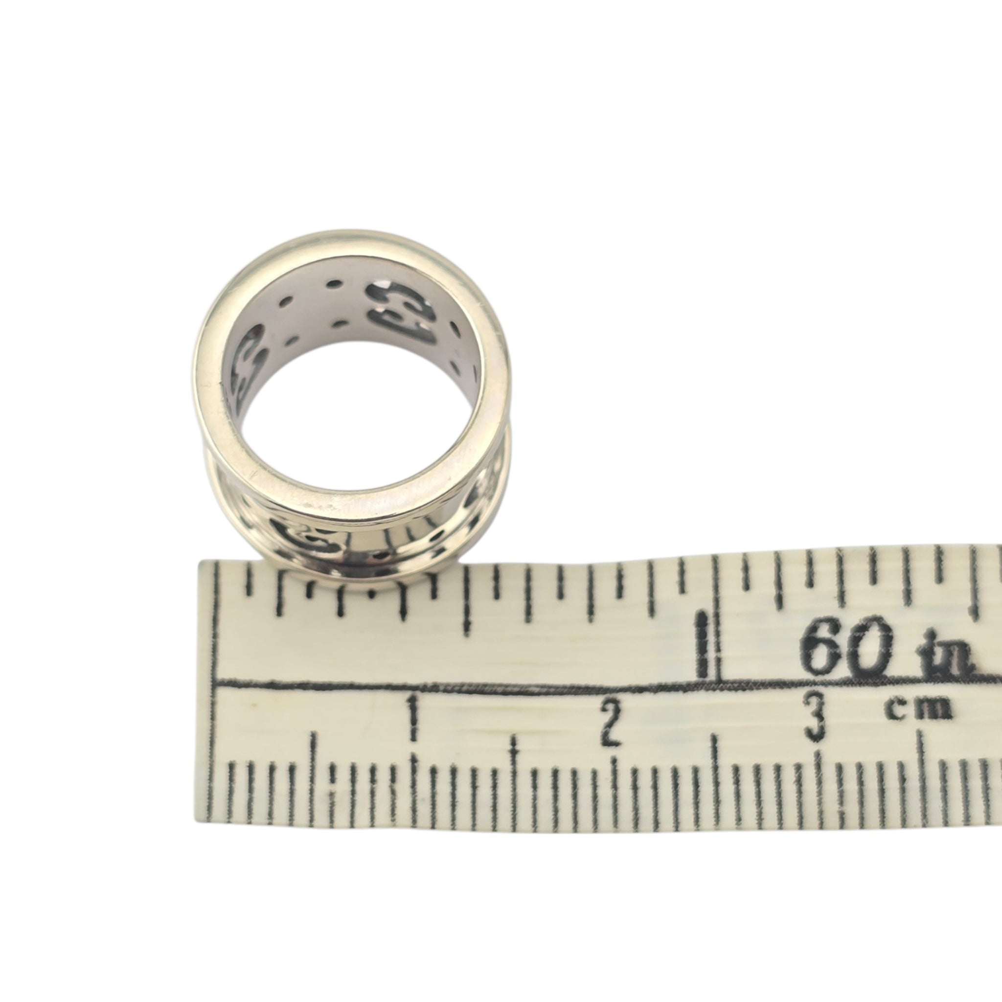 GUCCI GG Icon Twill Sterling Silver Necklace GUCCI