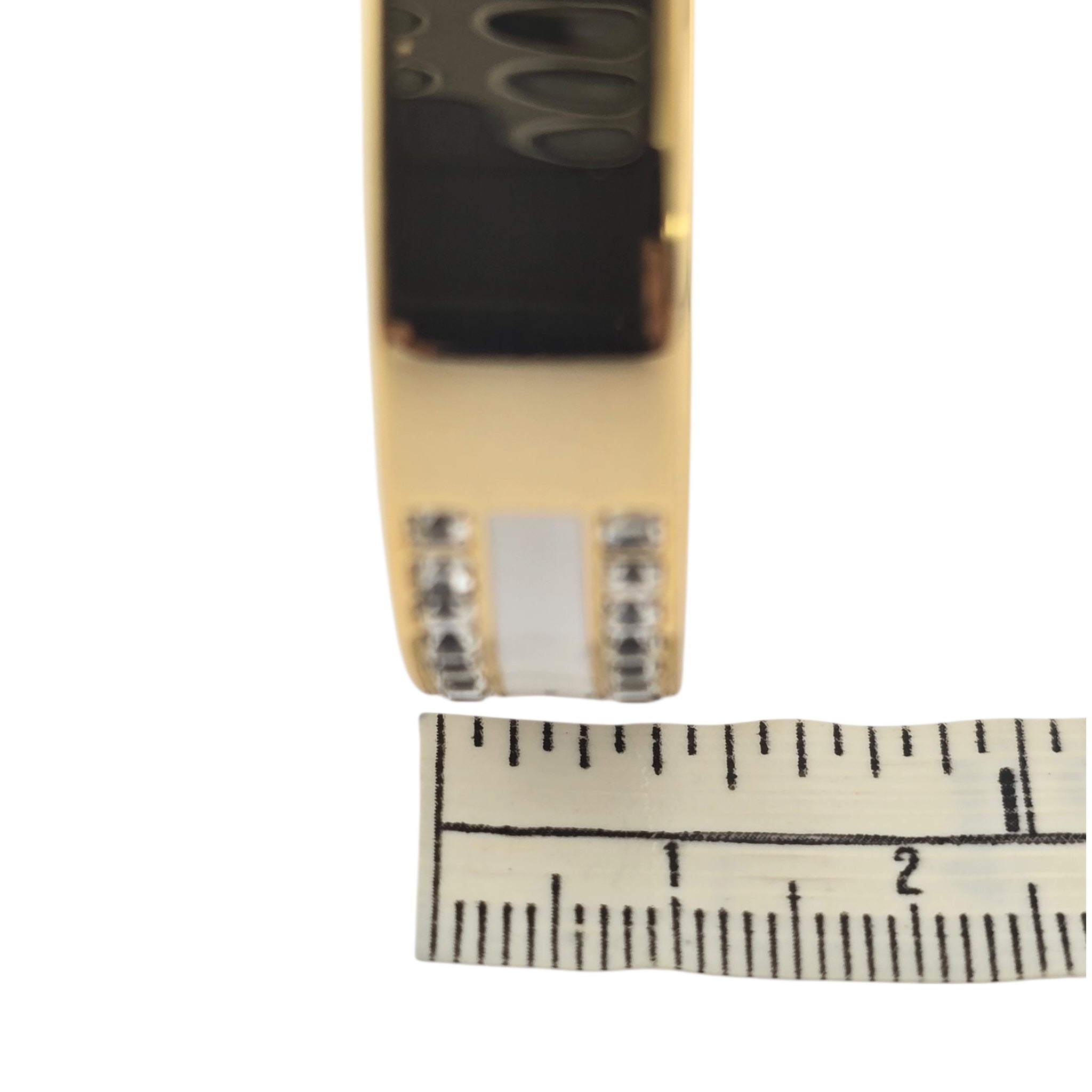 Christian Dior Code Bangle White Enamel Bracelet DIOR