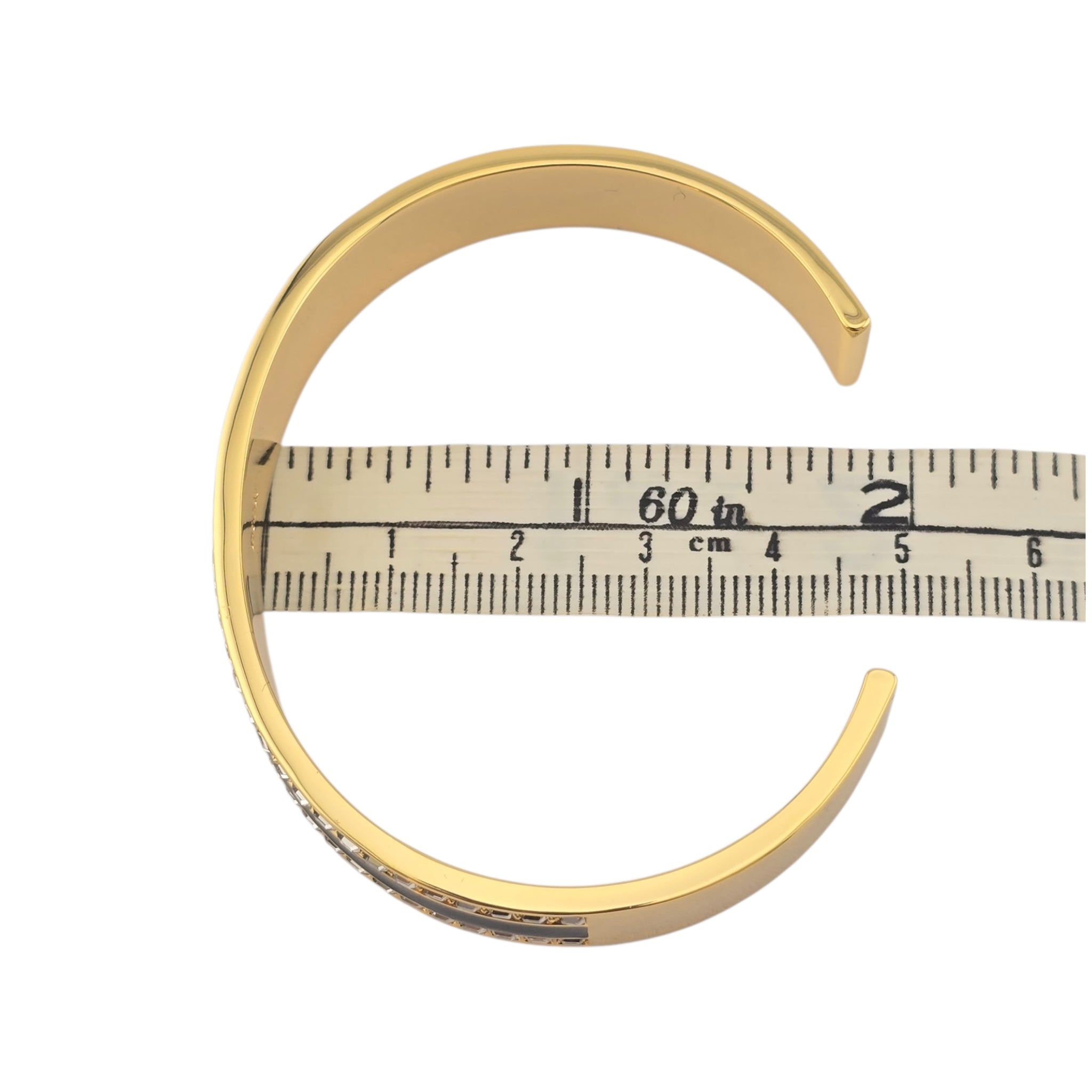 Christian Dior Night Code Bangle Black Enamel Bracelet DIOR