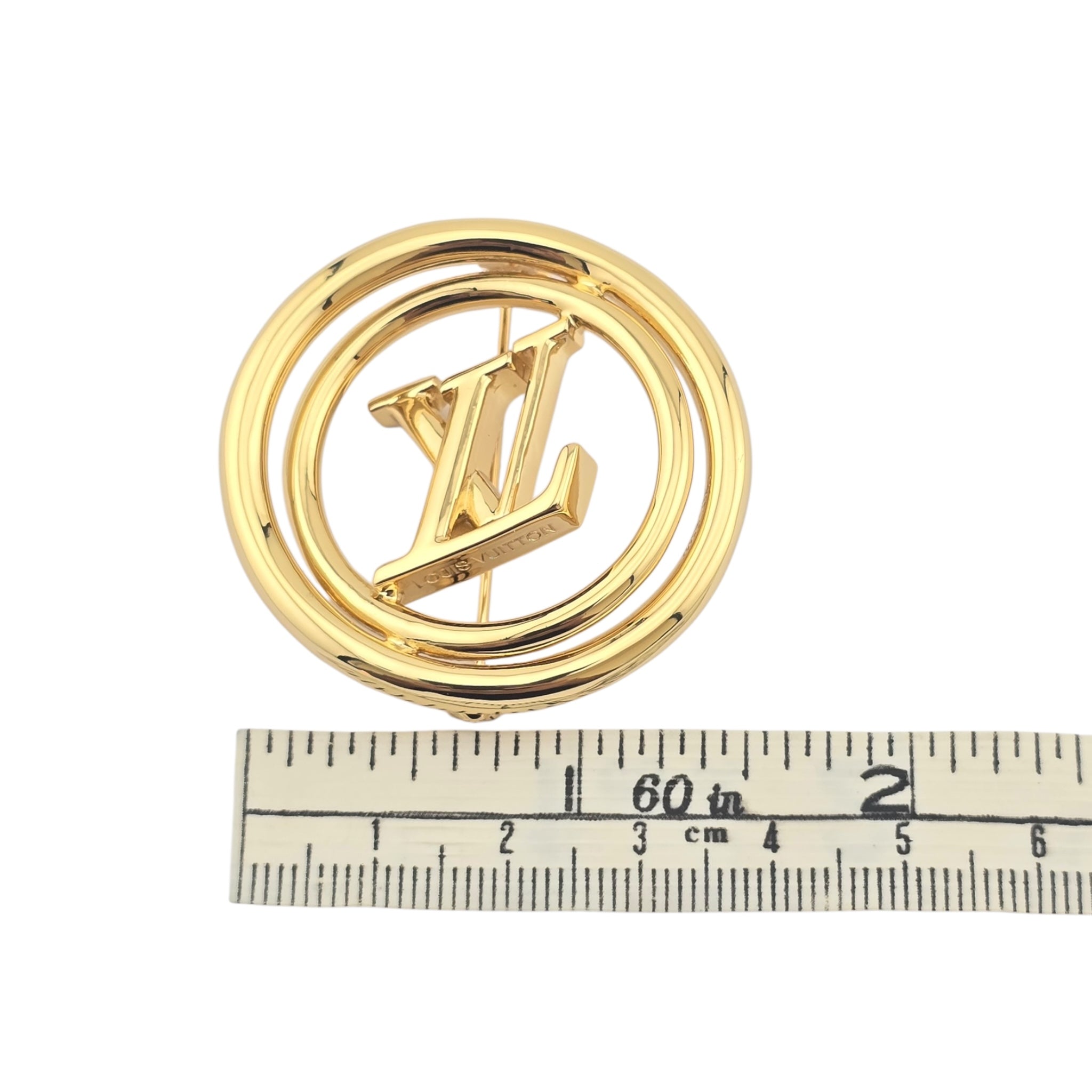 Louis Vuitton LV Stellar Gold Brooch LOUIS VUITTON