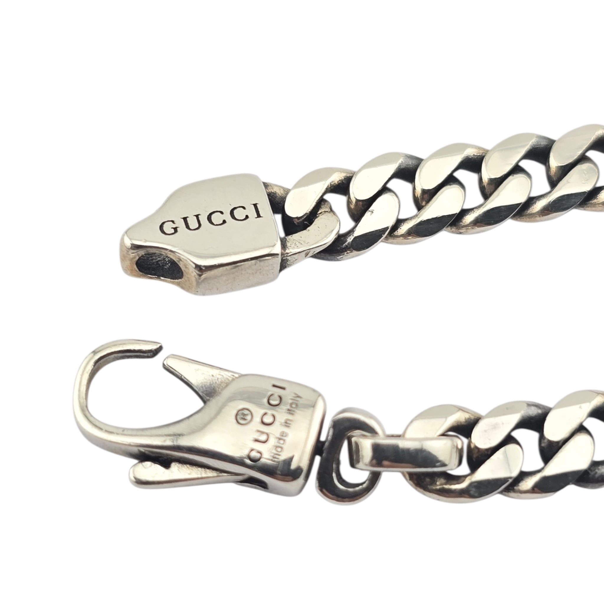 GUCCI GG Interlocking Silver Necklace GUCCI