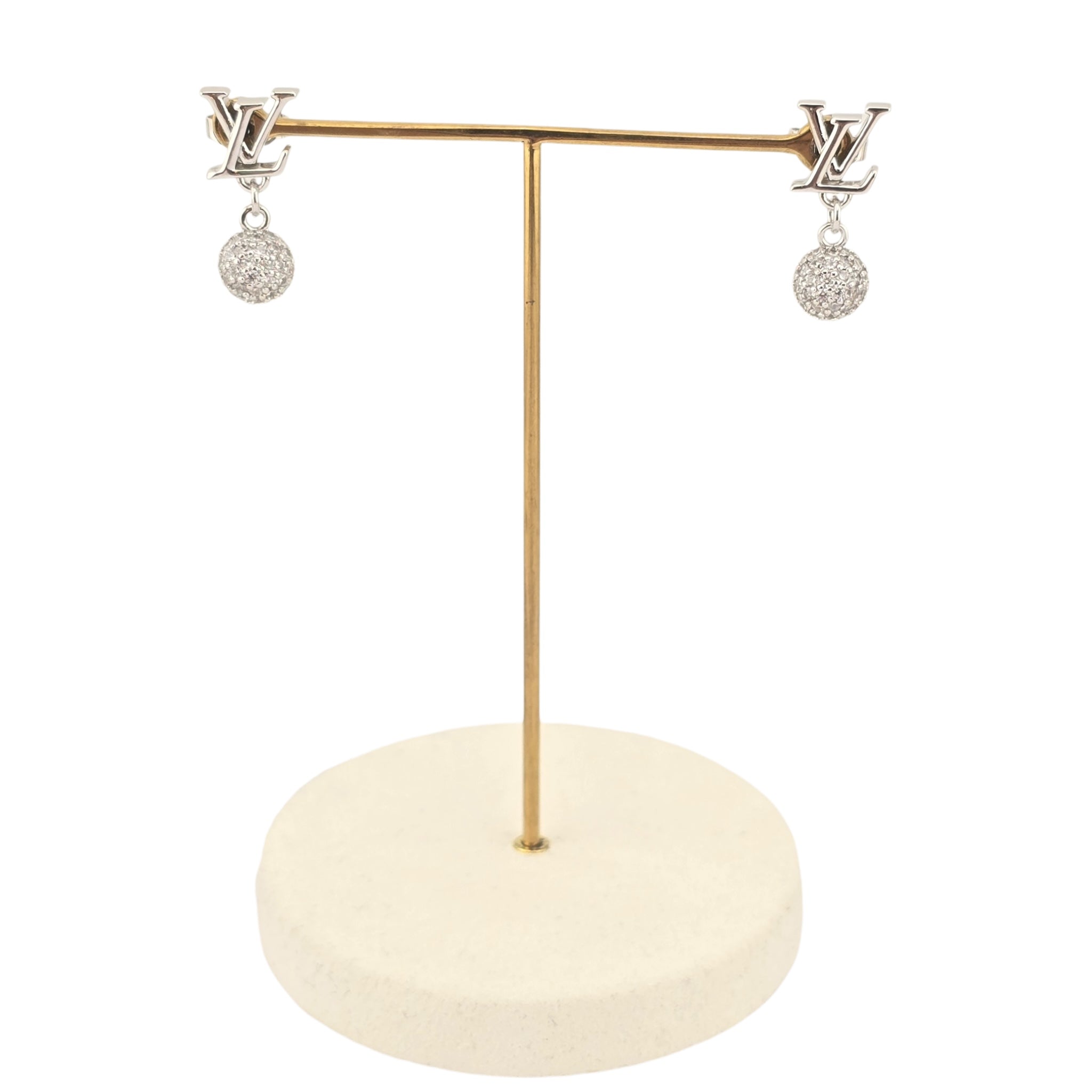 Louis Vuitton LV Iconic Louisa Strass Earrings LOUIS VUITTON