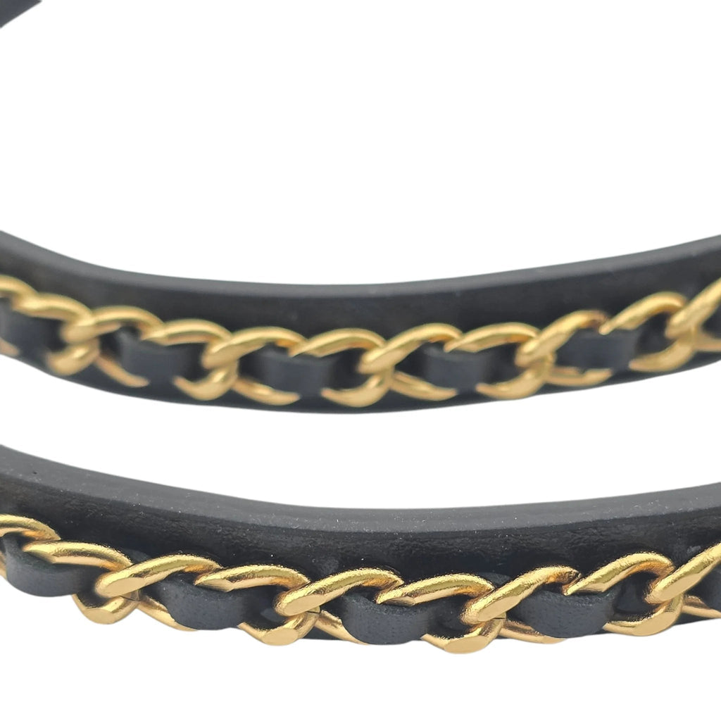 Chanel CC A22 Bow Chain Belt CHANEL