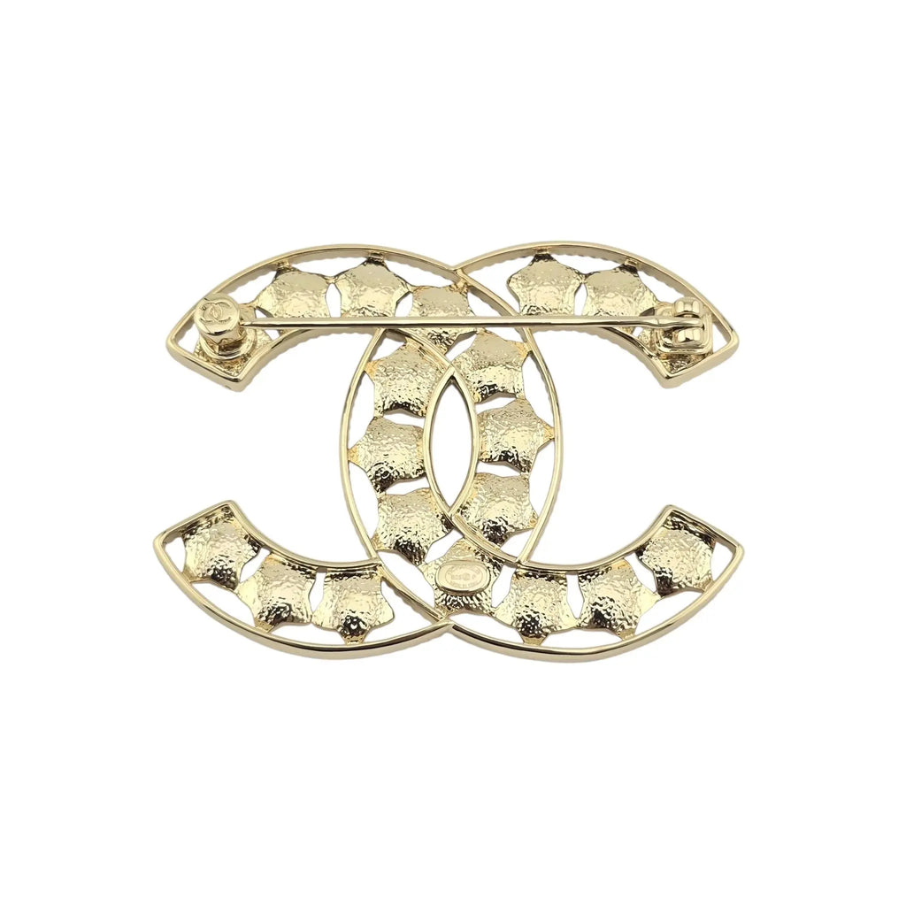 Chanel CC Multicoloured Star Crystal Brooch 2025 CHANEL