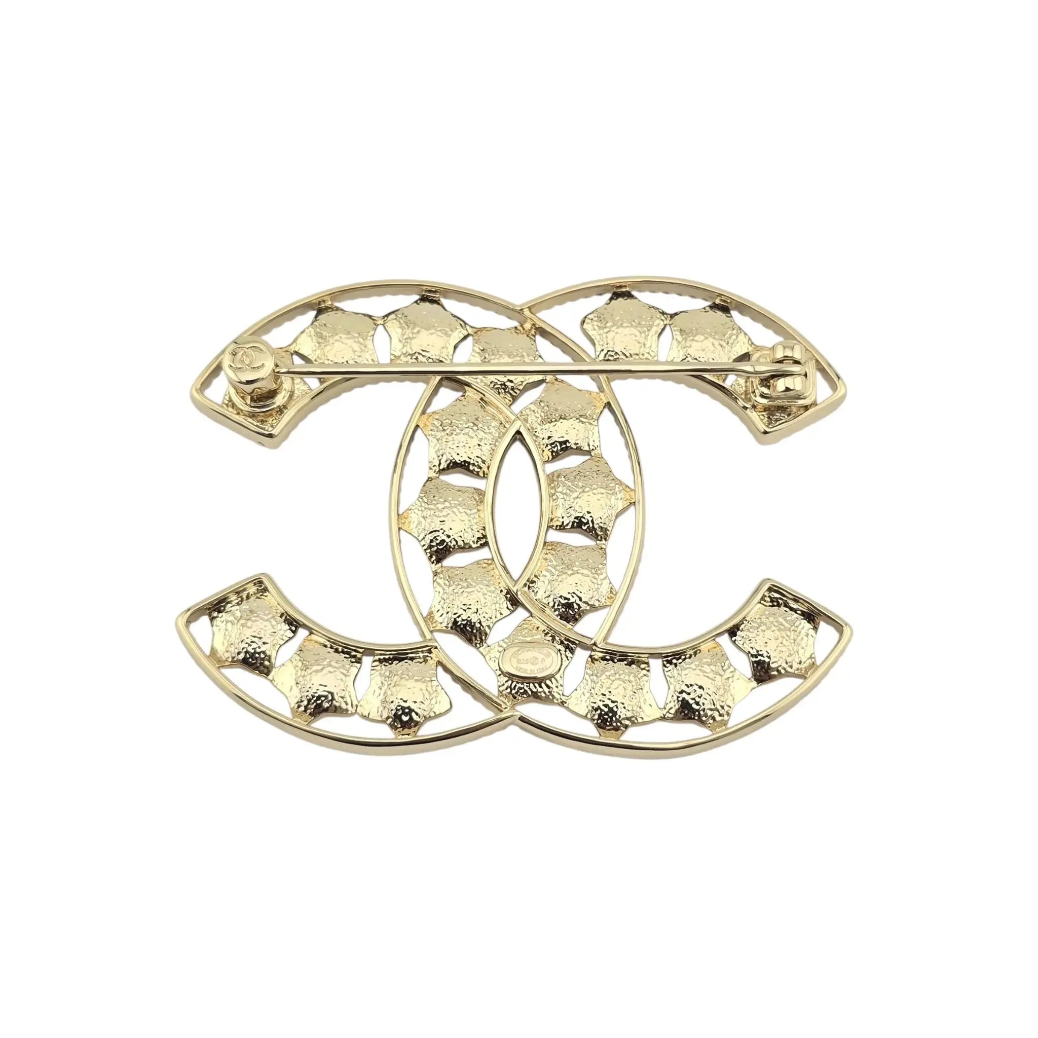 Chanel CC Multicoloured Star Crystal Brooch 2025 CHANEL