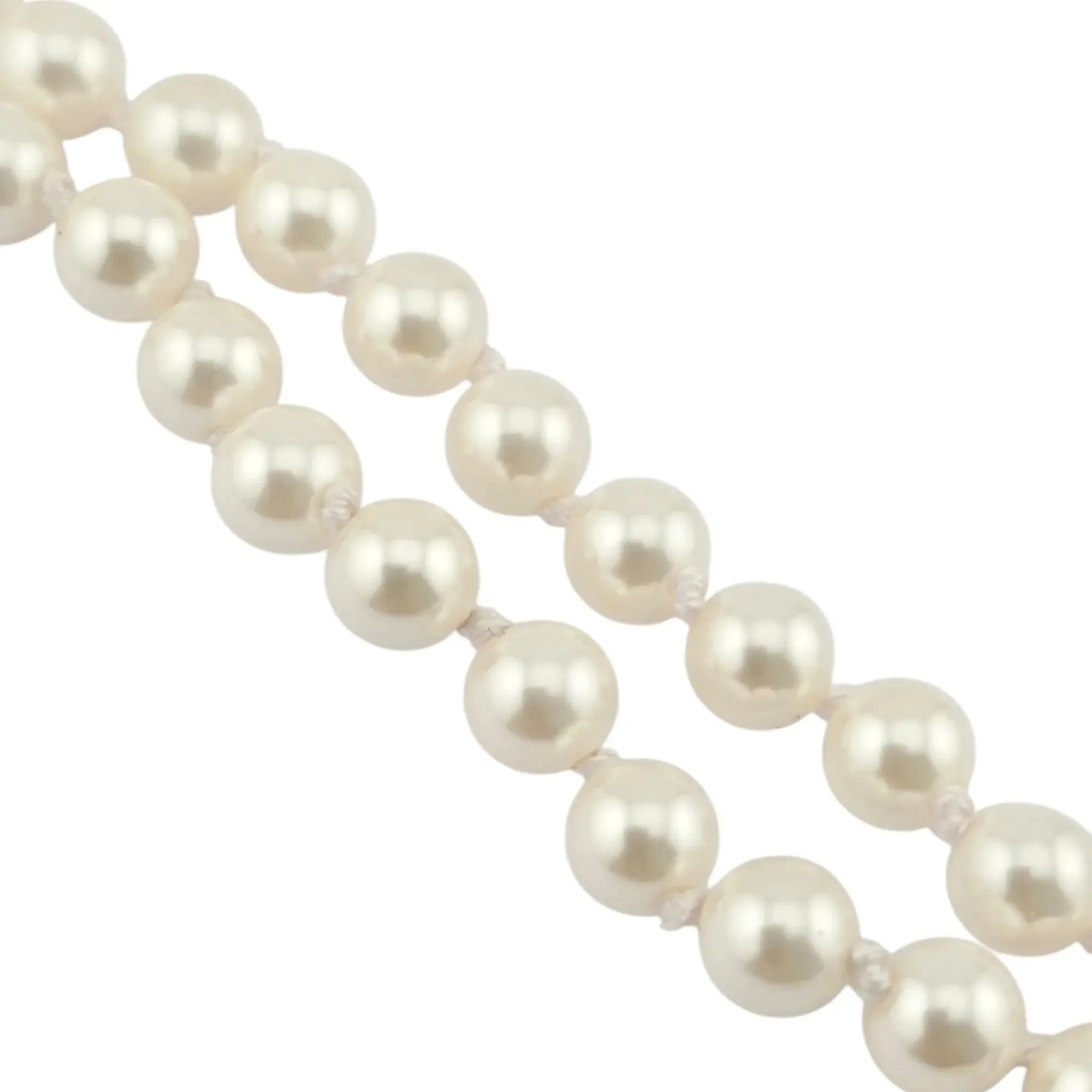 Chanel CC Long Faux Pearl Necklace 2023 CHANEL