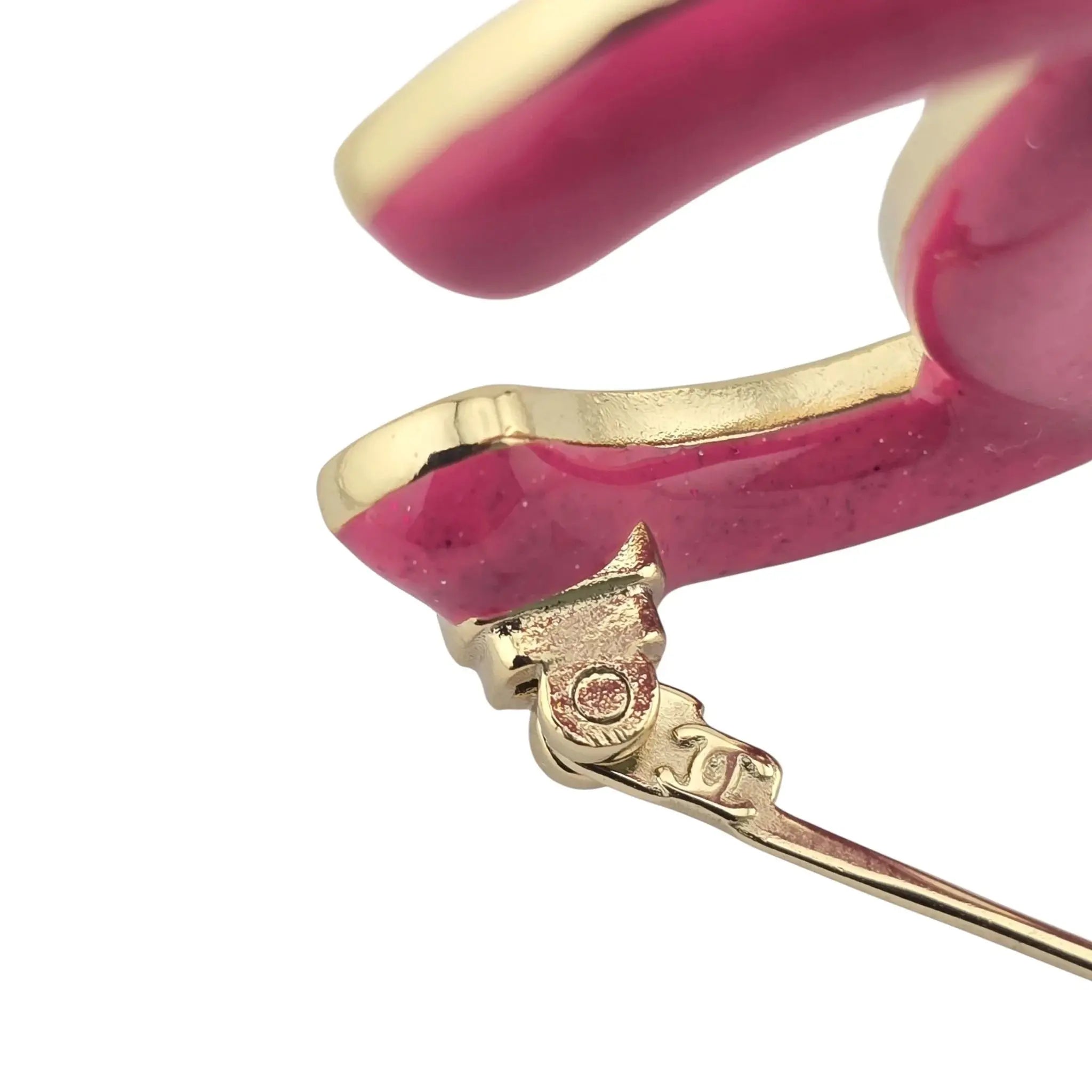 Chanel CC Pink Crystal Brooch 2023 CHANEL