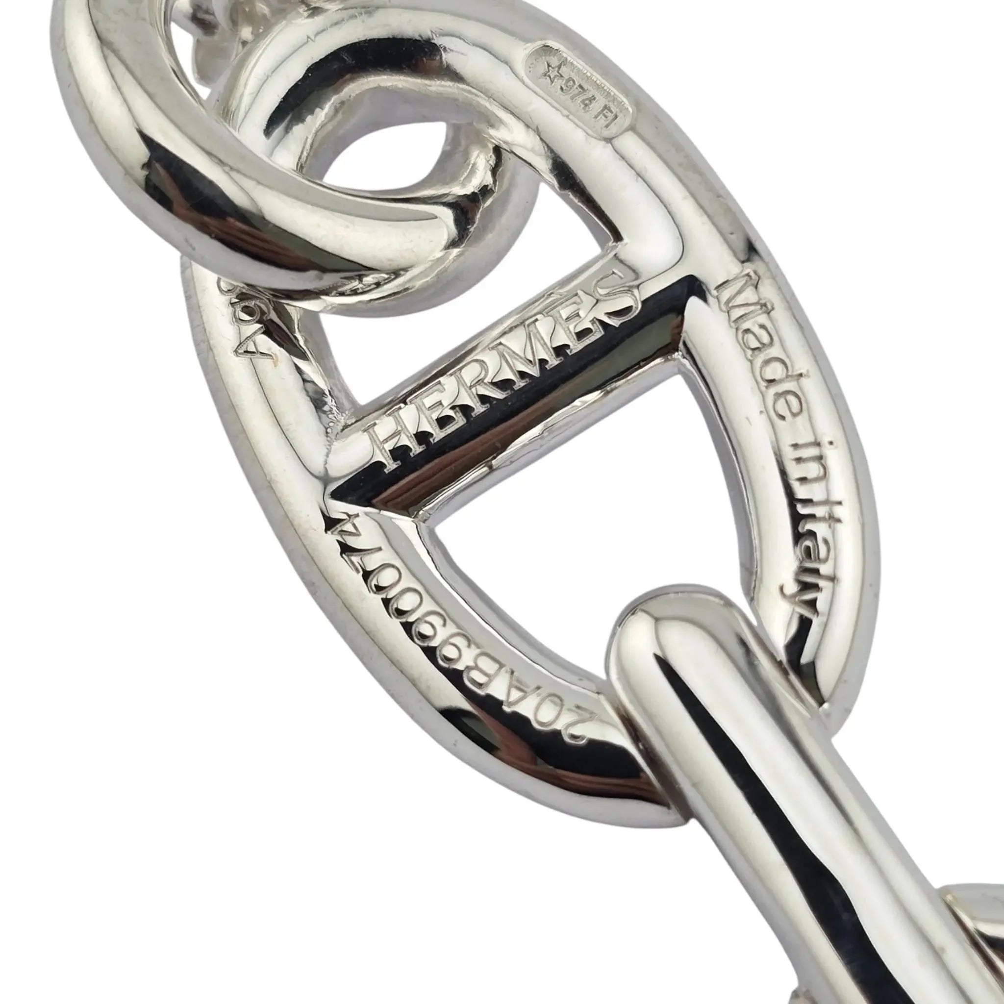 Hermes Chaine d'Ancre Enchainee Pendant Necklace, Very Large Model HERMES