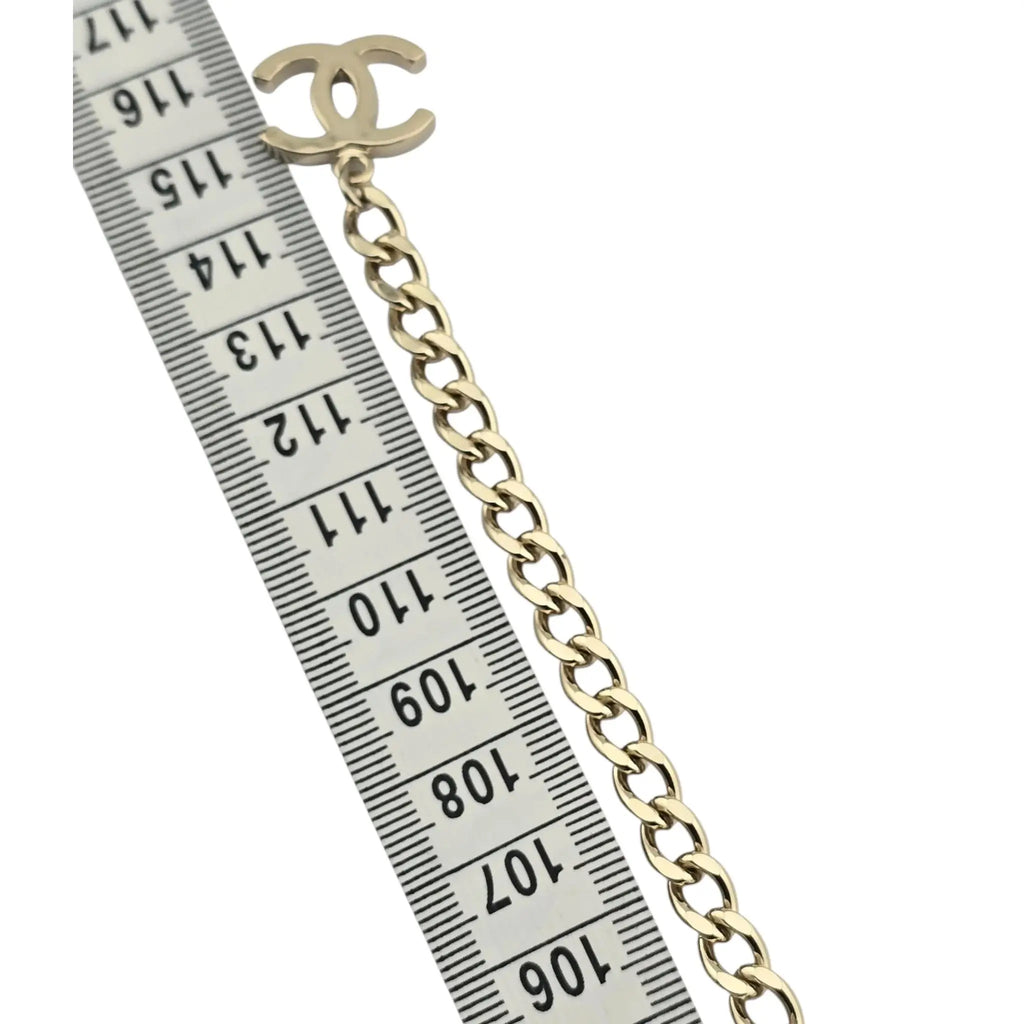 Chanel CC Long Faux Pearl Necklace 2022 CHANEL