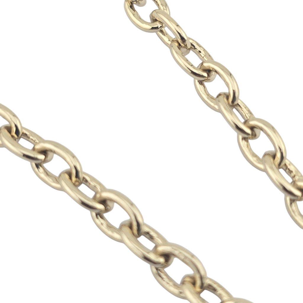Chanel CC Metal Turnlock Heart Locket Necklace Gold CHANEL