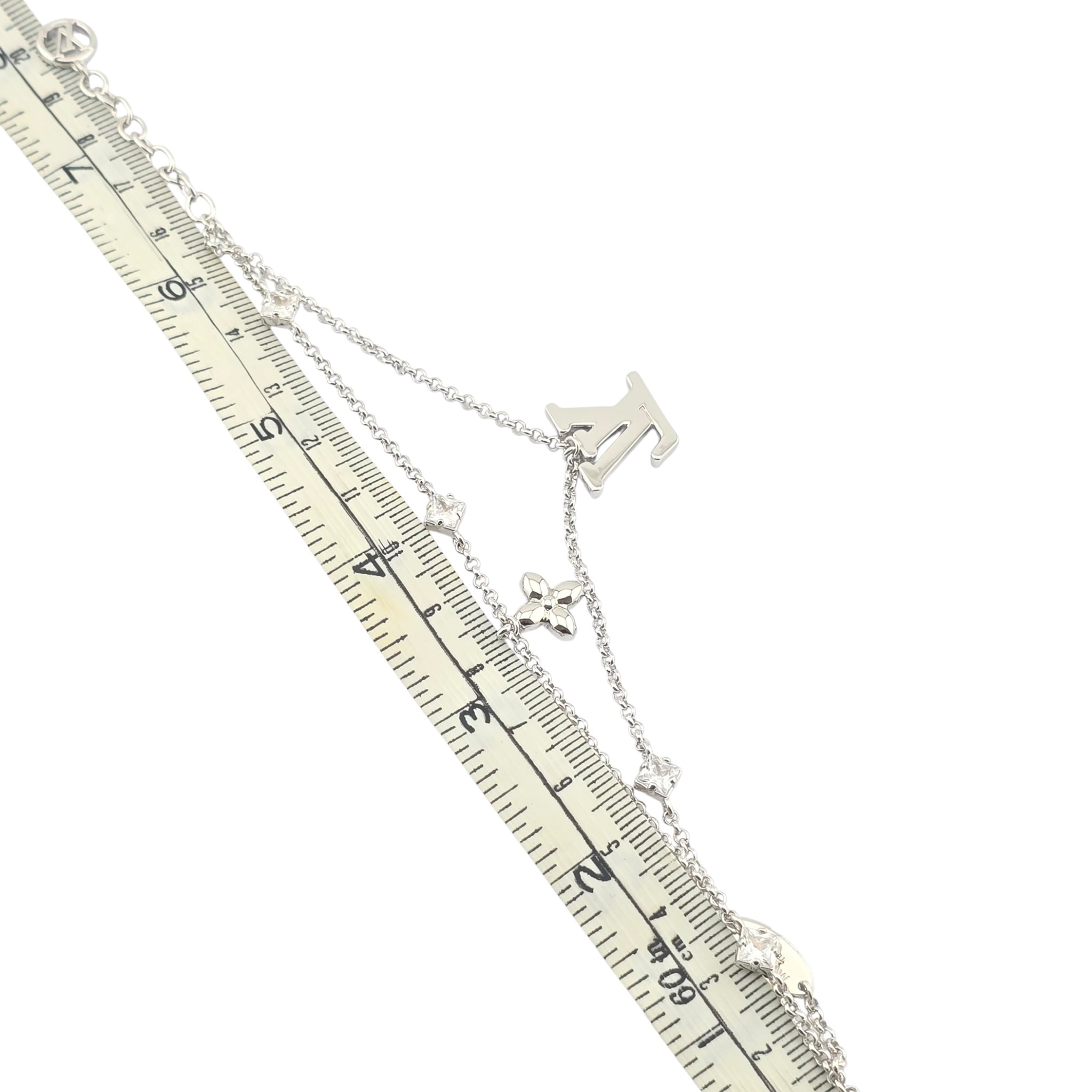 Louis Vuitton Lady LV Silver Bracelet LOUIS VUITTON
