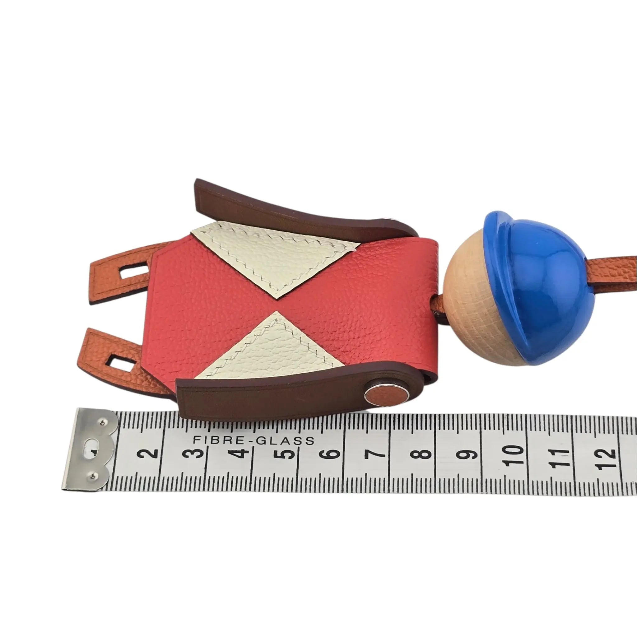 Hermes Jockey Chevre Myzore Chevre Barenia Bag Charm HERMES