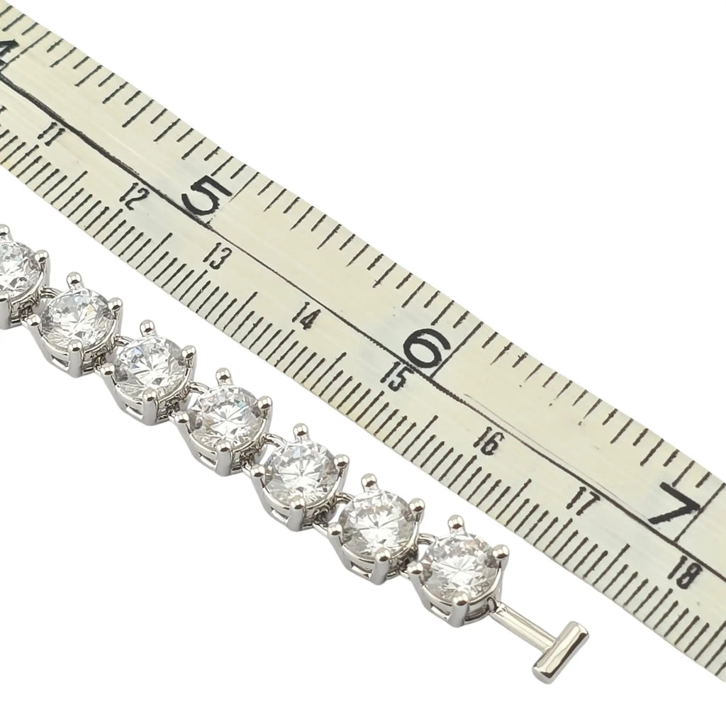 Louis Vuitton LV Crystal Silver Bracelet LOUIS VUITTON