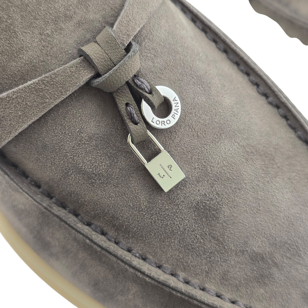 Loro Piana Summer Charms Walk Loafer - Rain Drops - 38