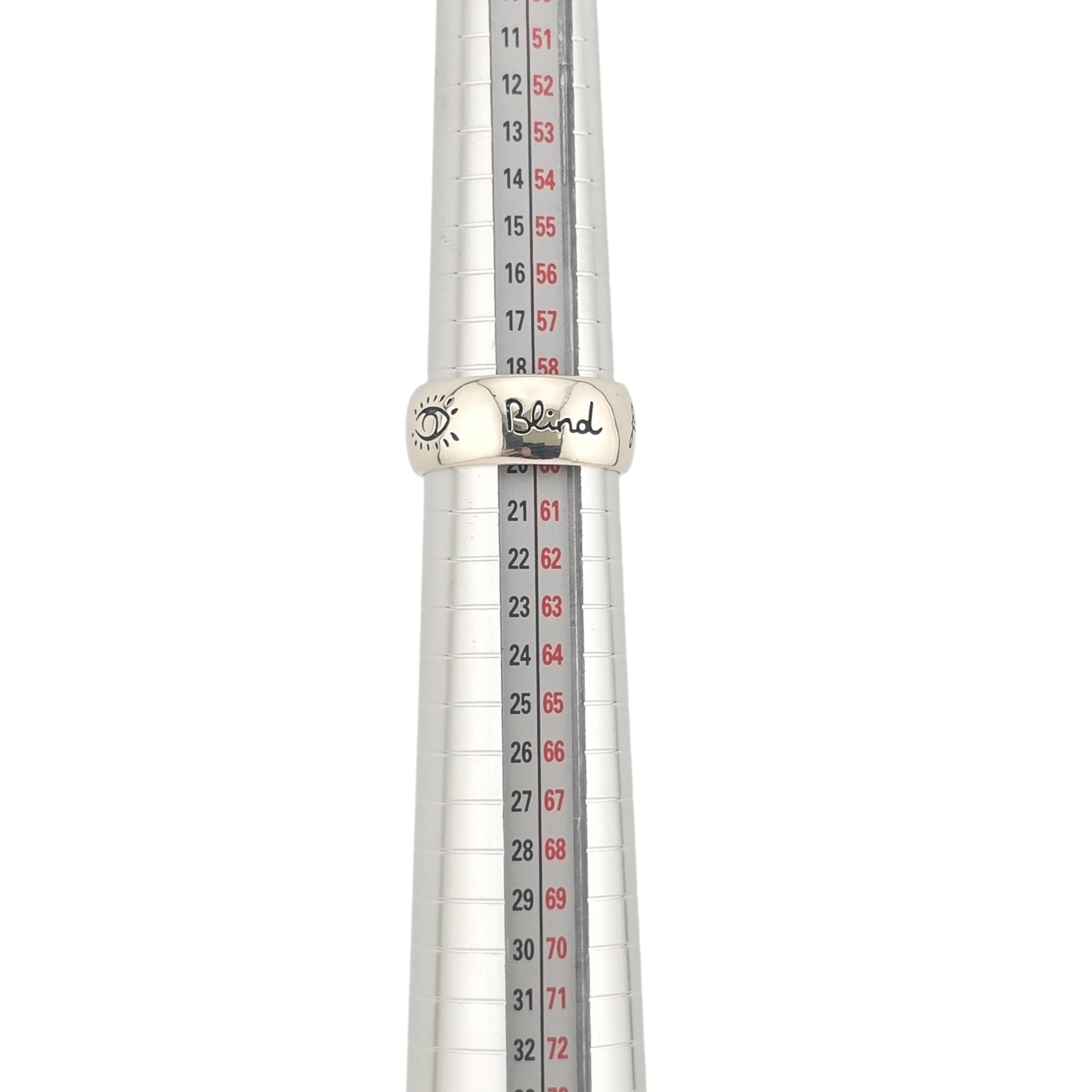 GUCCI Blind for Love Sterling Silver Ring GUCCI