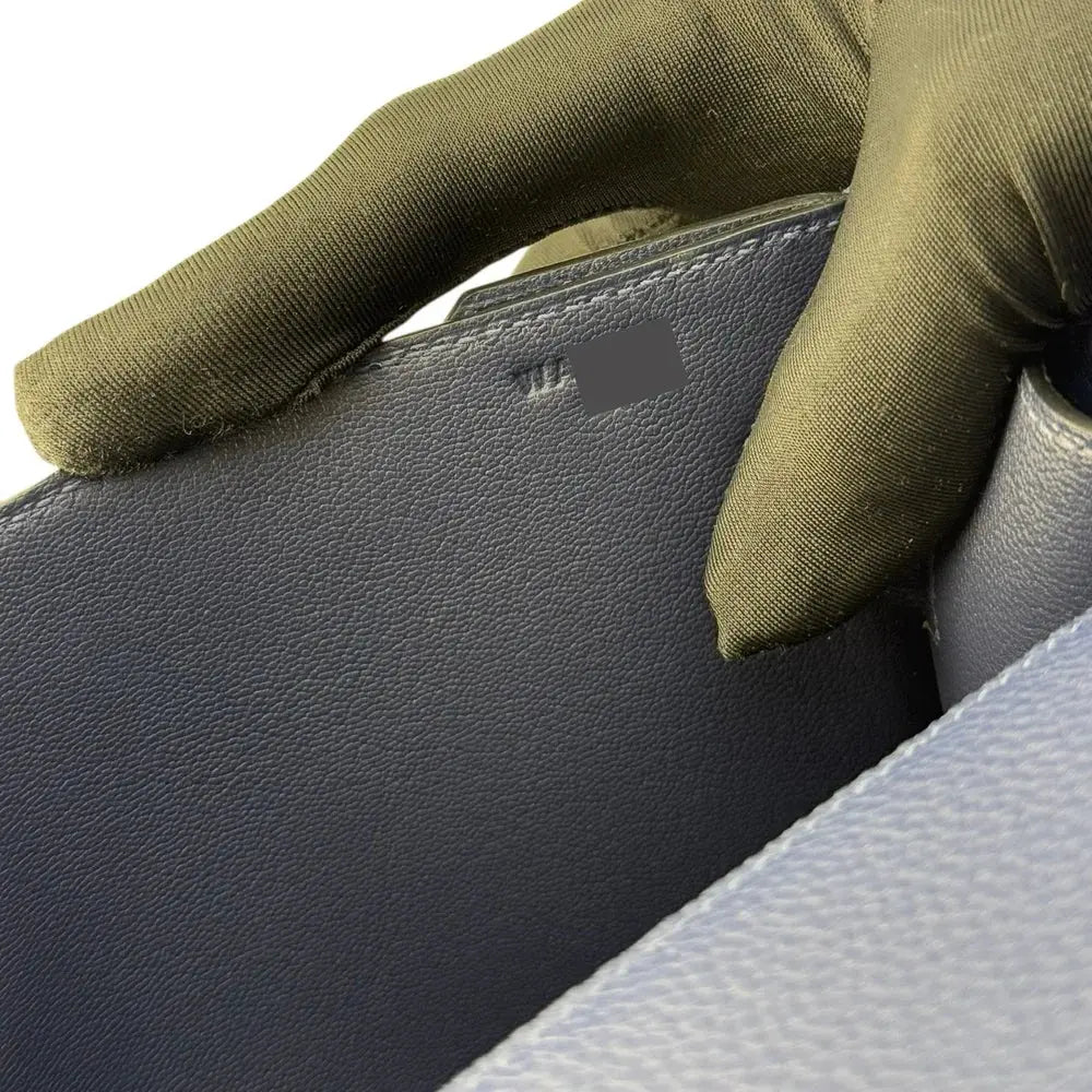 Hermès Kelly Depeches 25 Bleu Saphir Togo PHW HERMES