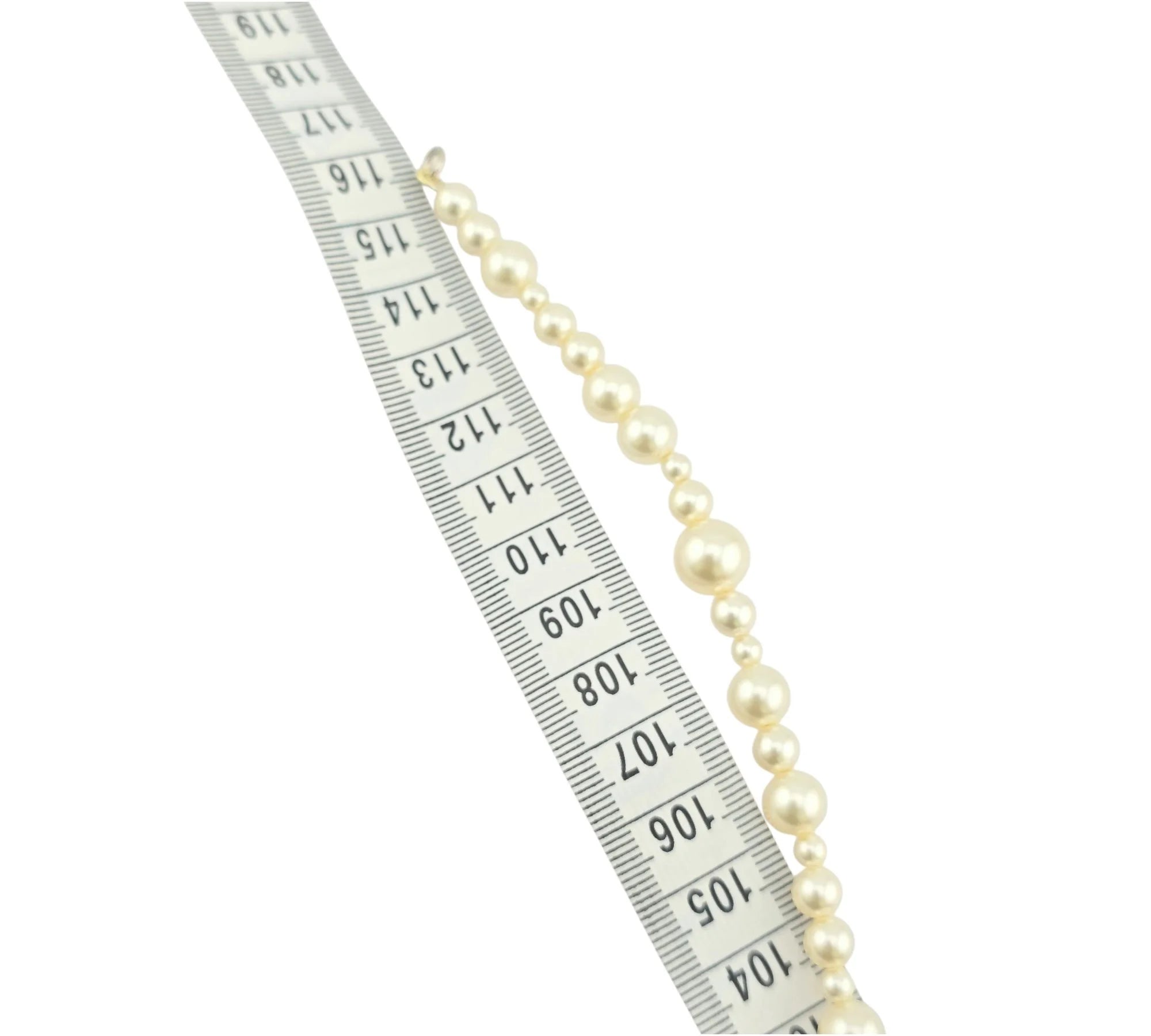 Chanel CC Metal Enamel Pearl Beaded Long Necklace Black White 2022 CHANEL