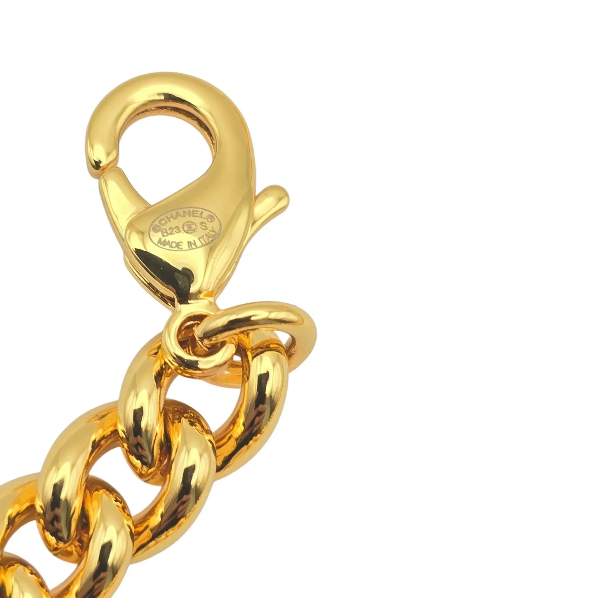 Chanel 2023 CC Transparent Pendant Necklace SS23 CHANEL