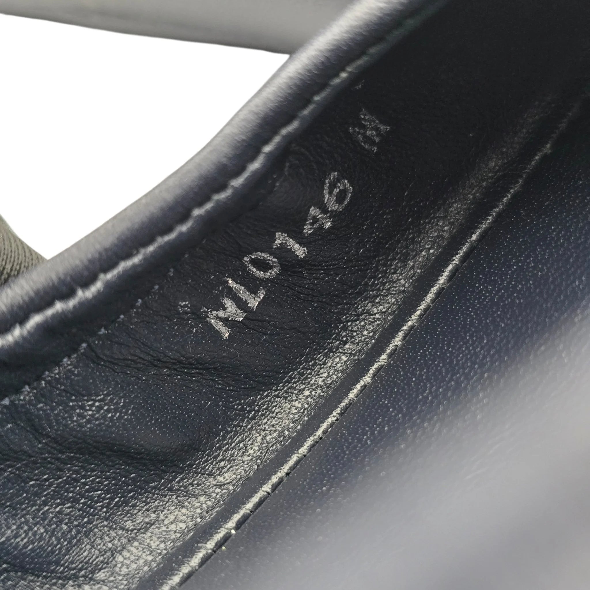 Louis Vuitton LV Flirty Navy Blue Python Ballet Flats 39 LOUIS VUITTON