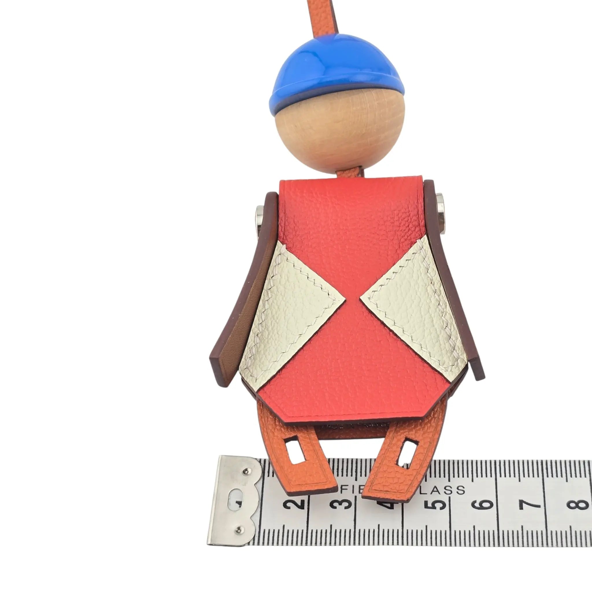 Hermes Jockey Chevre Myzore Chevre Barenia Bag Charm HERMES