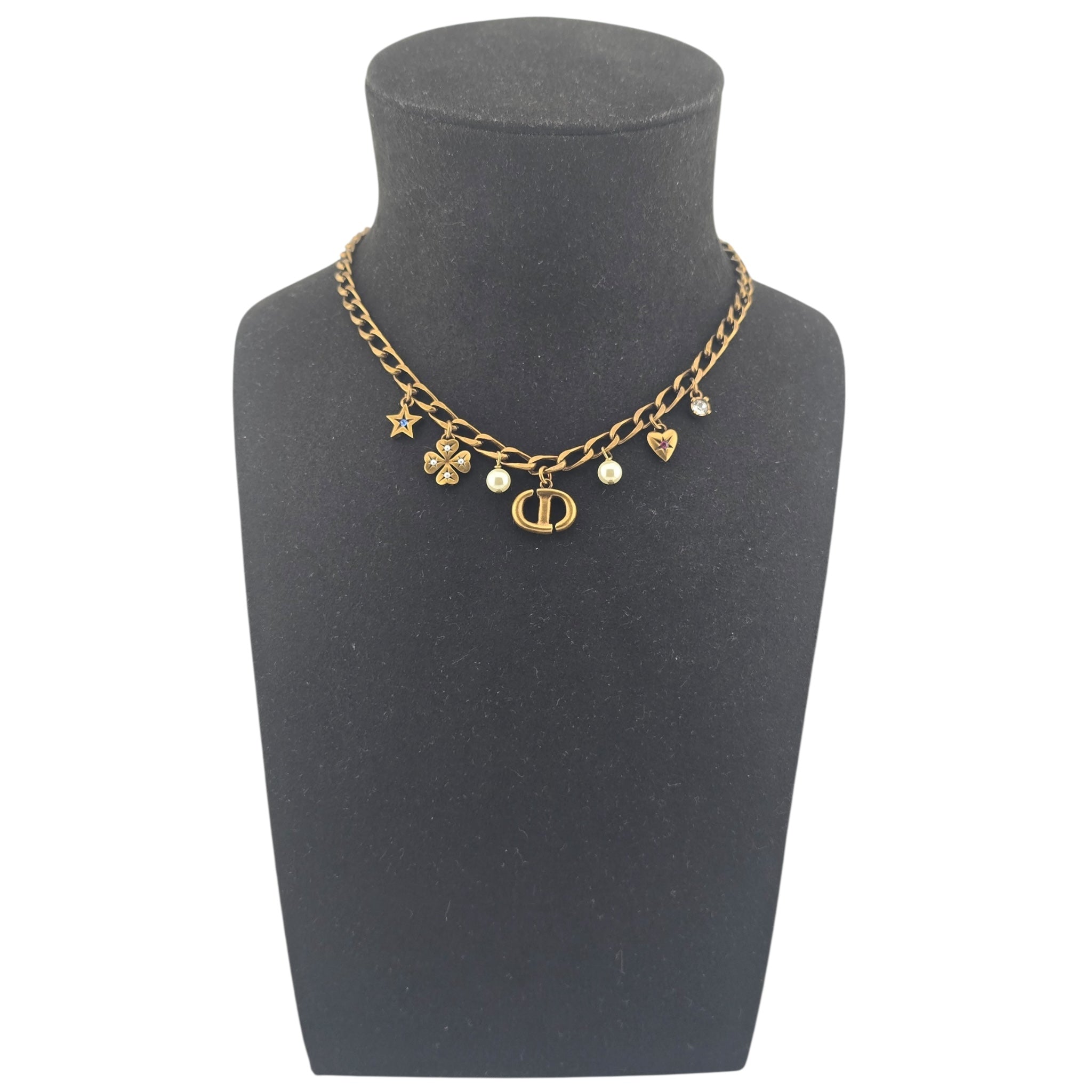 Christian Dior CD Lucky Charms Necklace DIOR