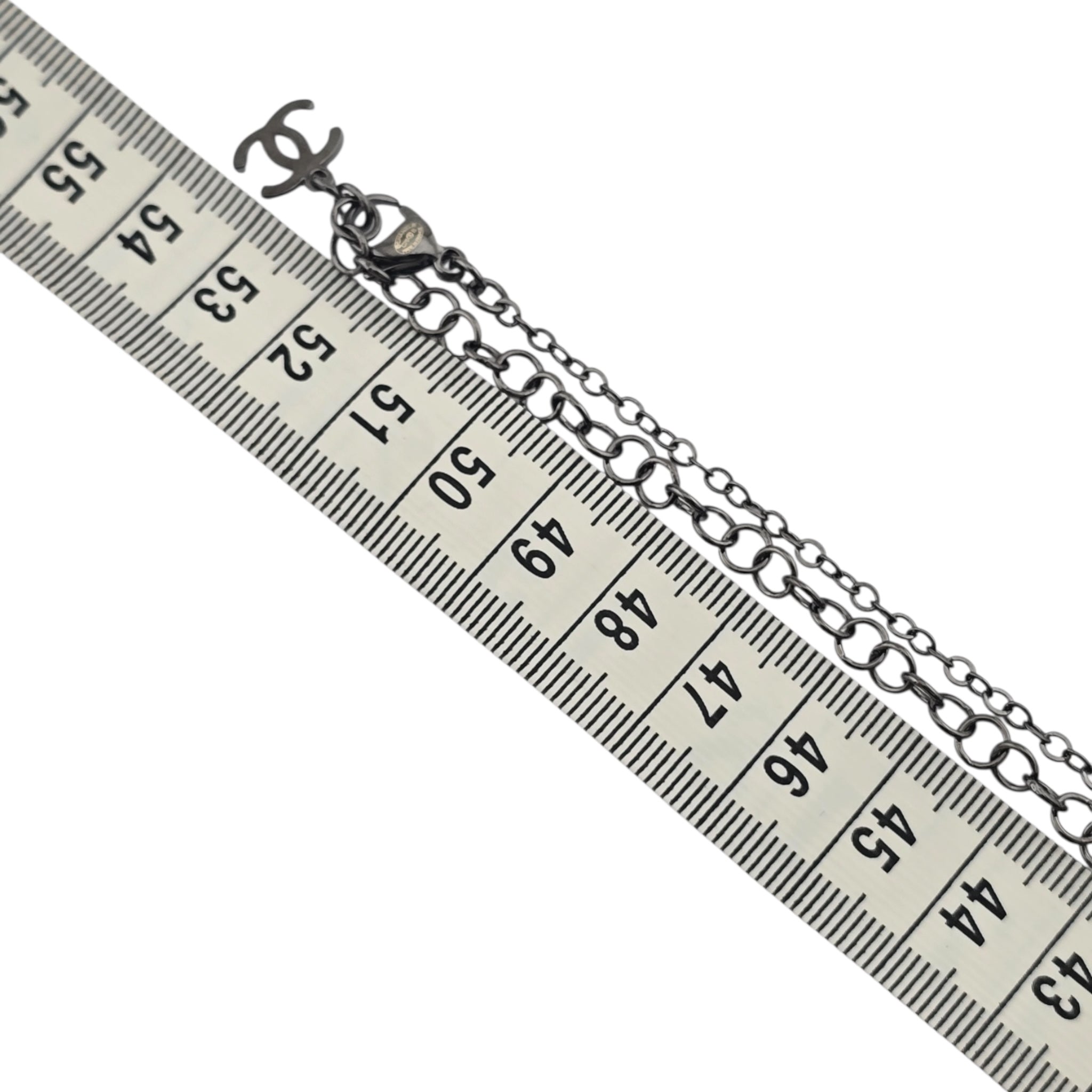 Chanel CC Ruthenium Pink Long Necklace 2025 CHANEL