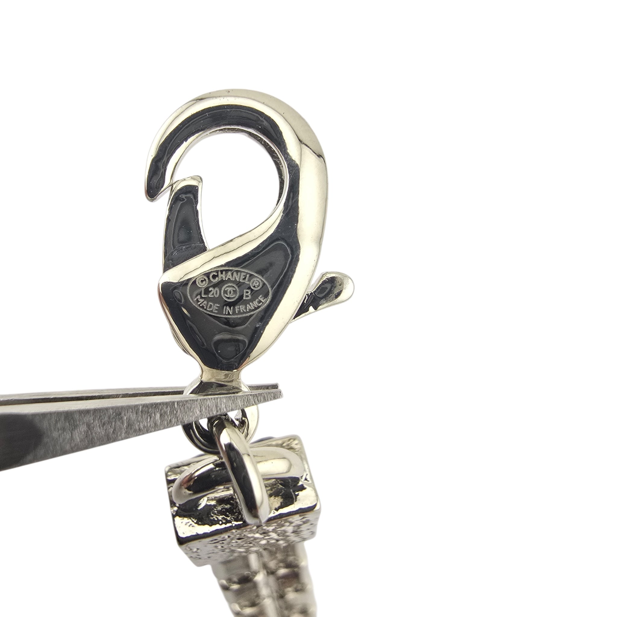 Chanel CC Black Crystal Choker Necklace 2020 CHANEL