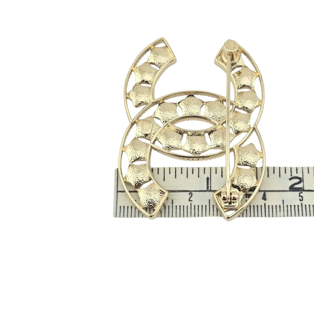 Chanel CC Multicoloured Star Crystal Brooch 2025 CHANEL