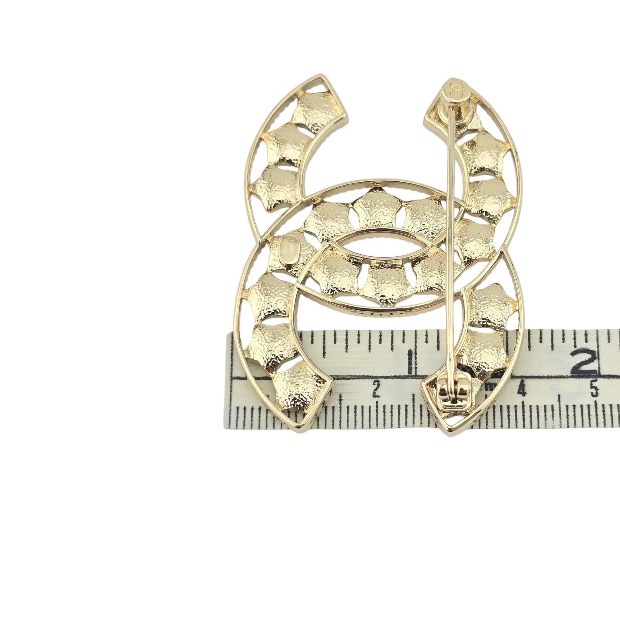 Chanel CC Multicoloured Star Crystal Brooch 2025 CHANEL