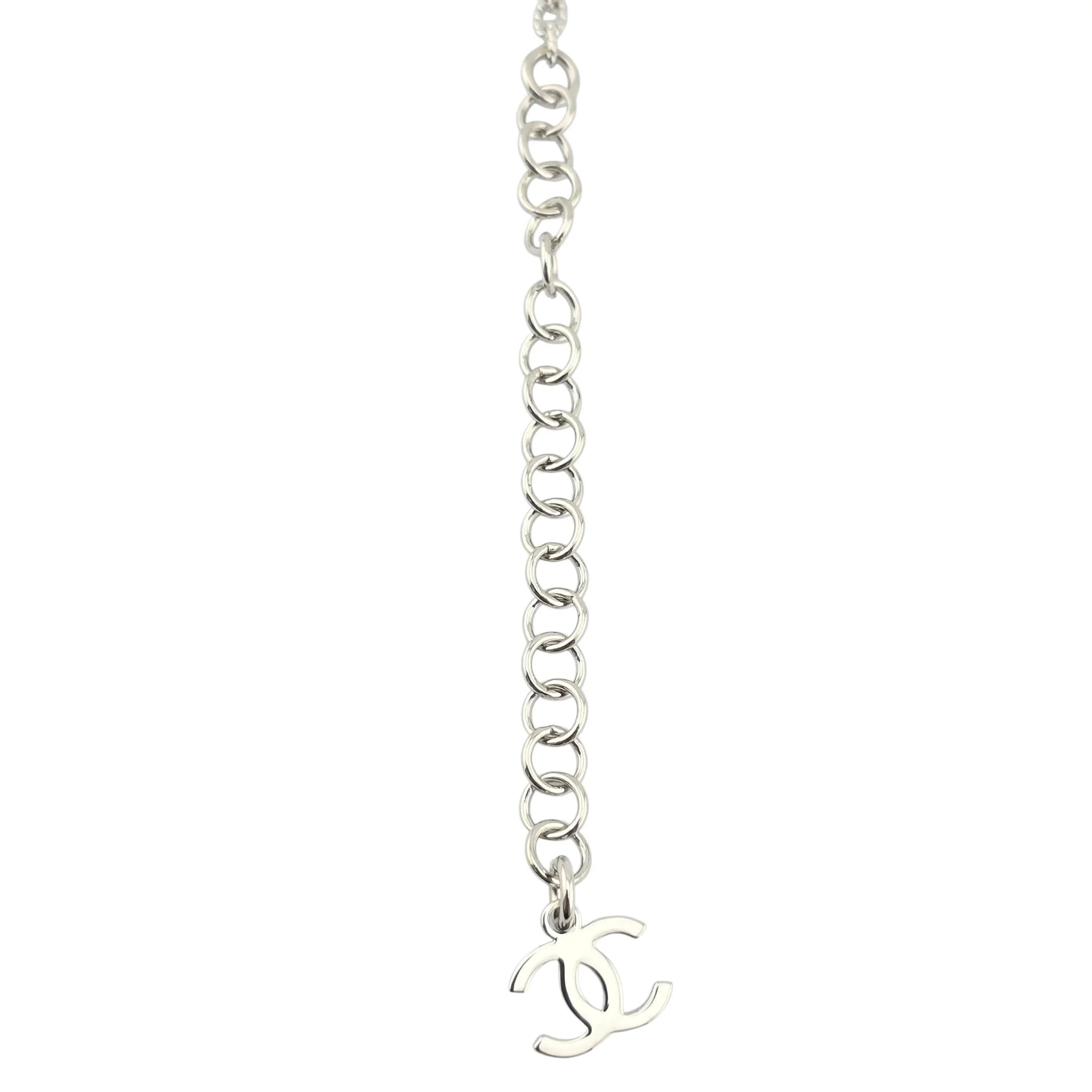 Chanel CC Silver Bird Long Necklace SS25 CHANEL
