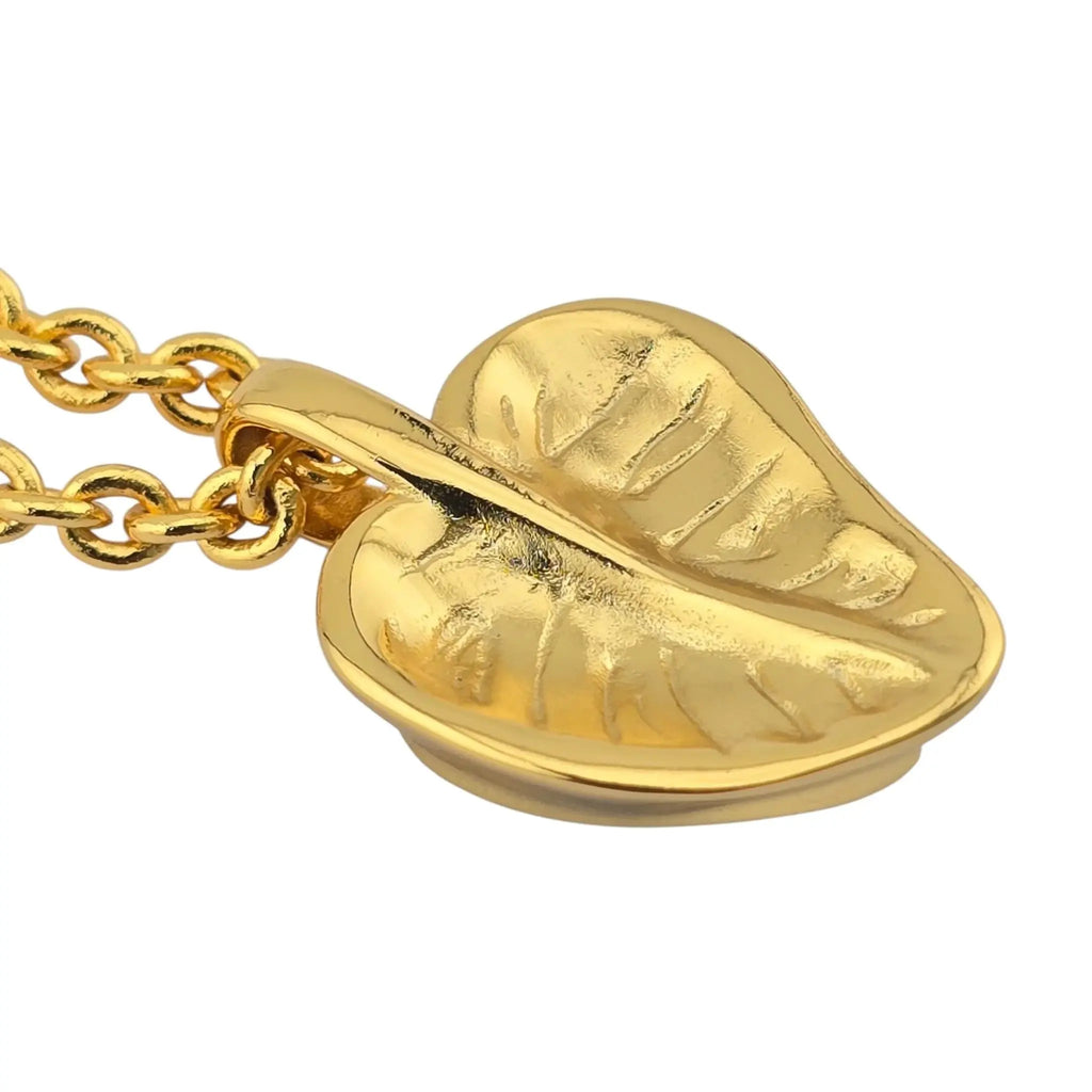 Chanel CC Pendant Gold Black Necklace 2025 CHANEL