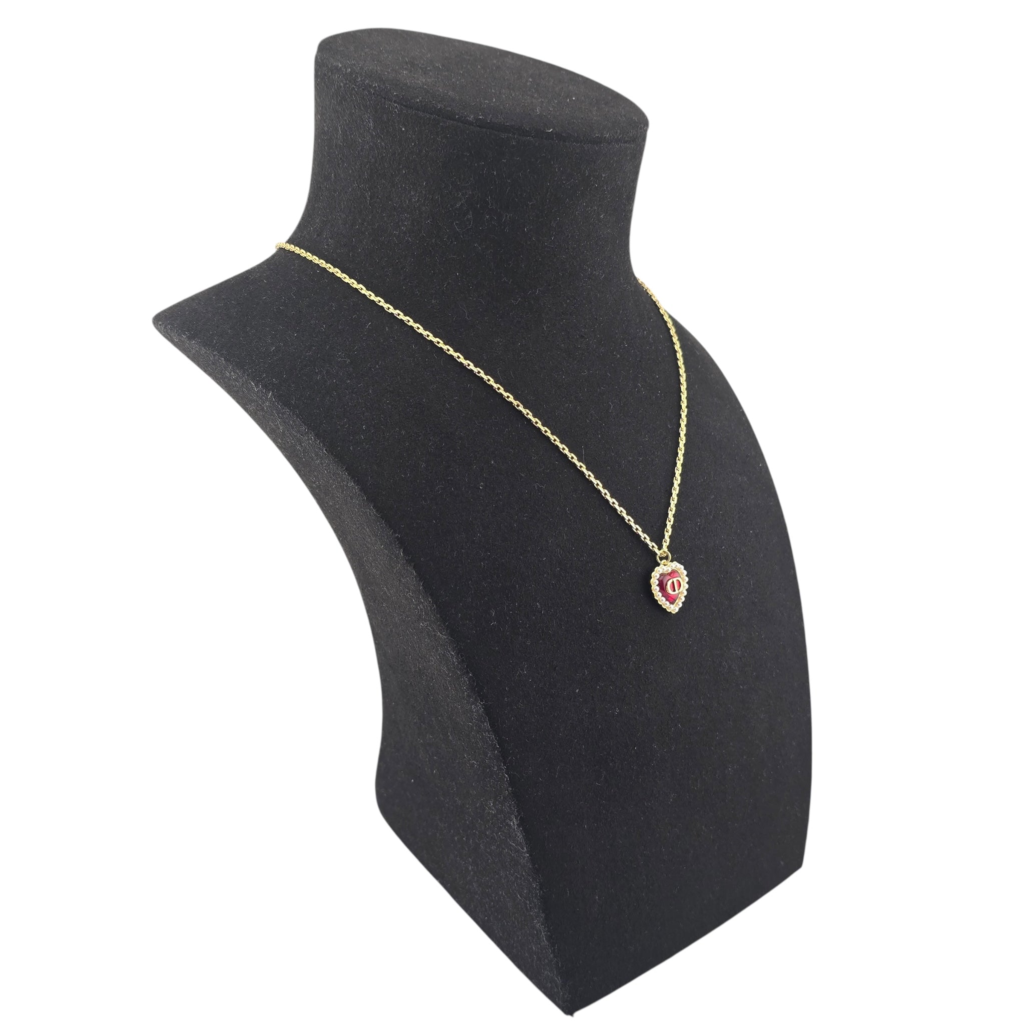 Christian Dior Petit CD Baroque Necklace