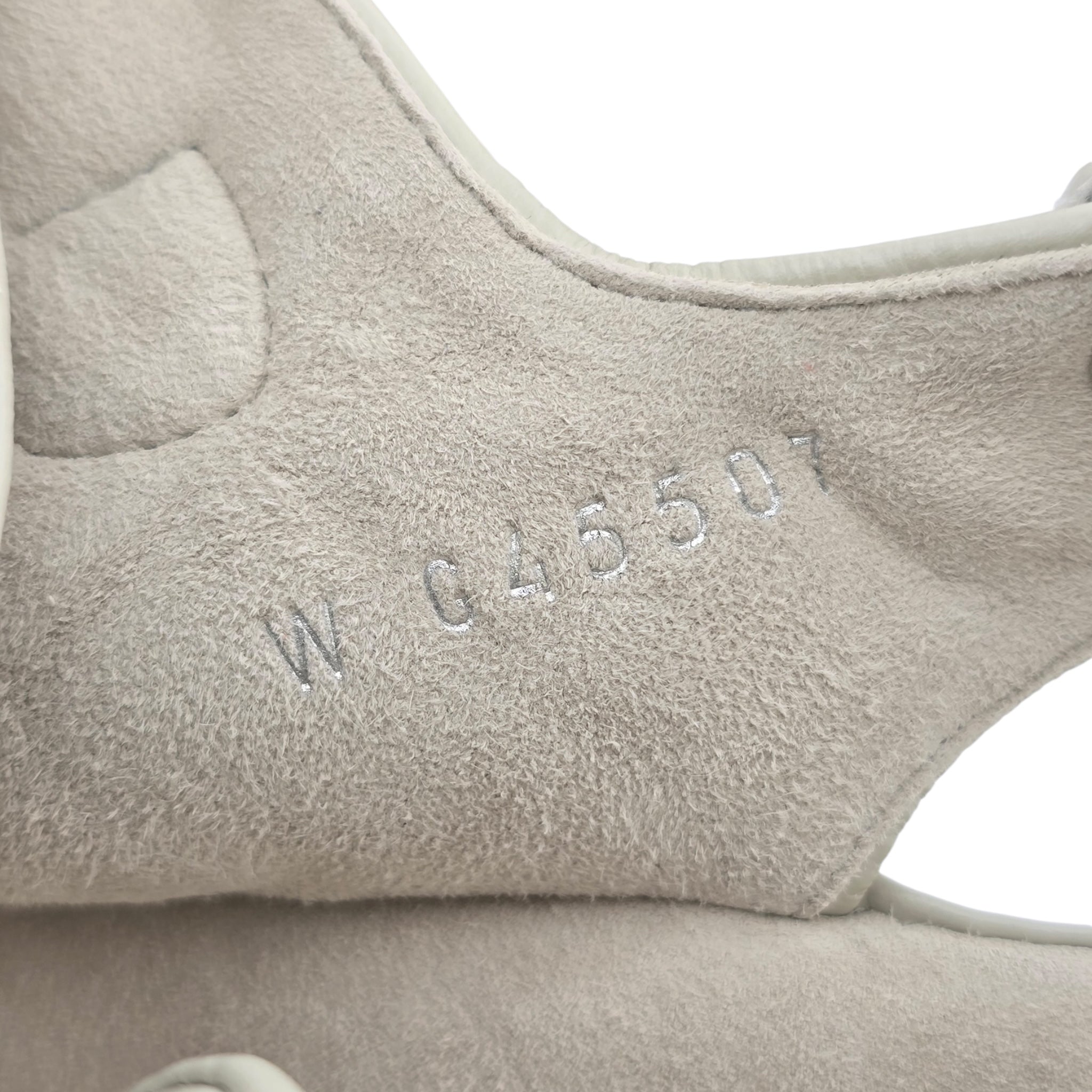Chanel CC Cream White Lambskin Dad Sandals - 39