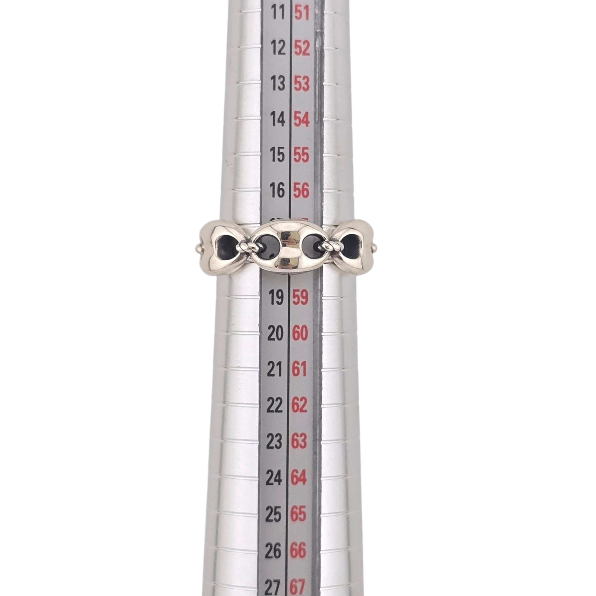 GUCCI GG Anchor Sterling Silver Ring GUCCI