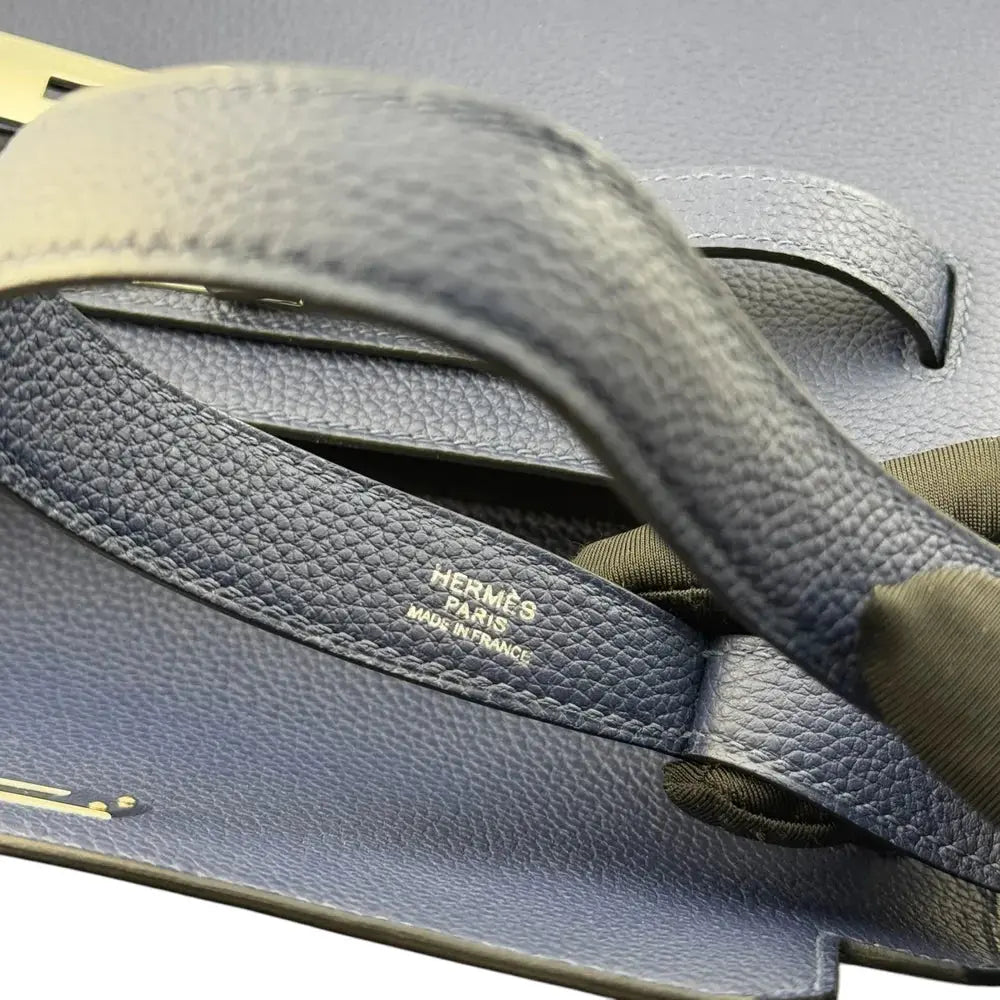 Hermès Kelly Depeches 25 Bleu Saphir Togo PHW HERMES