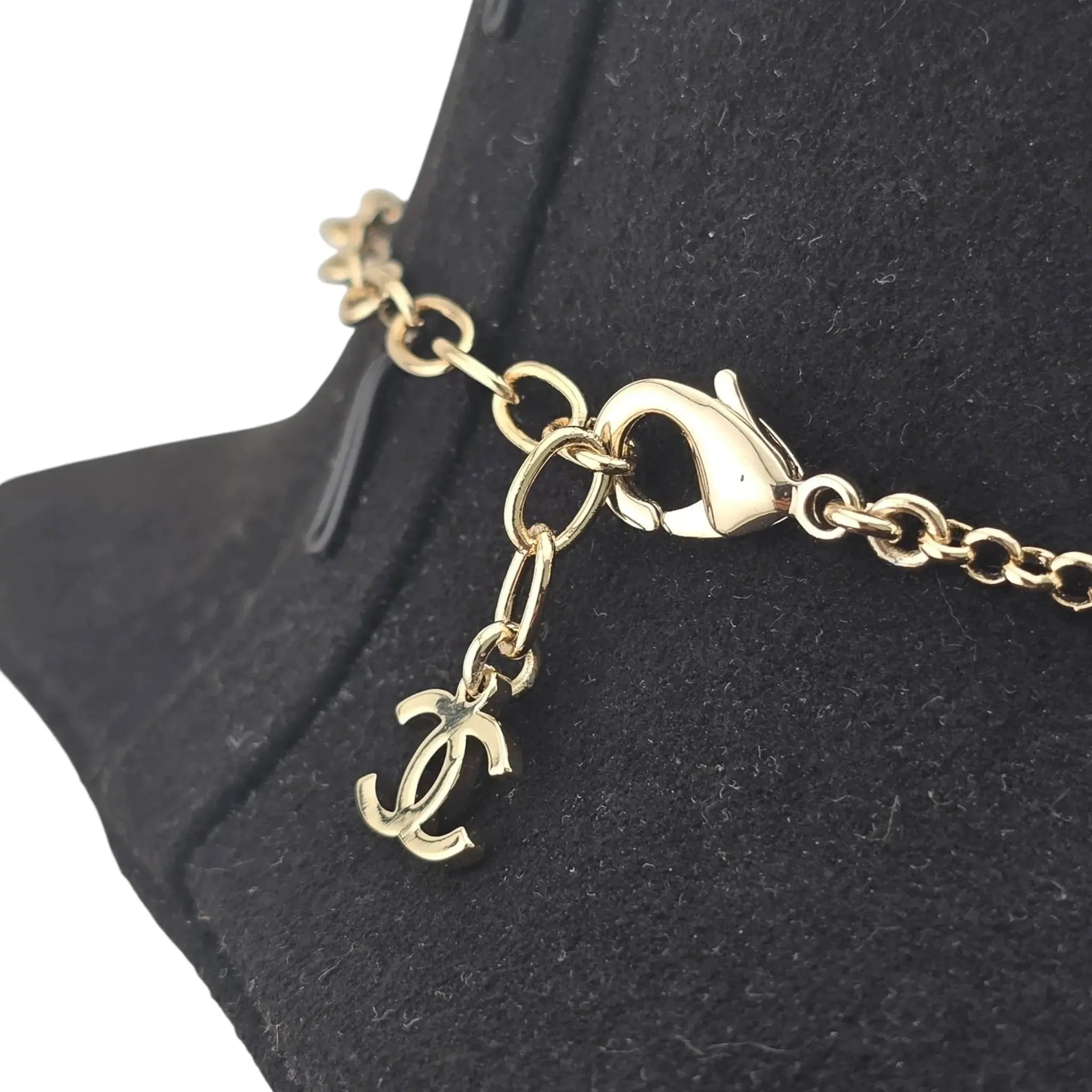 Chanel CC Deer Gold Choker Necklace 2025 CHANEL