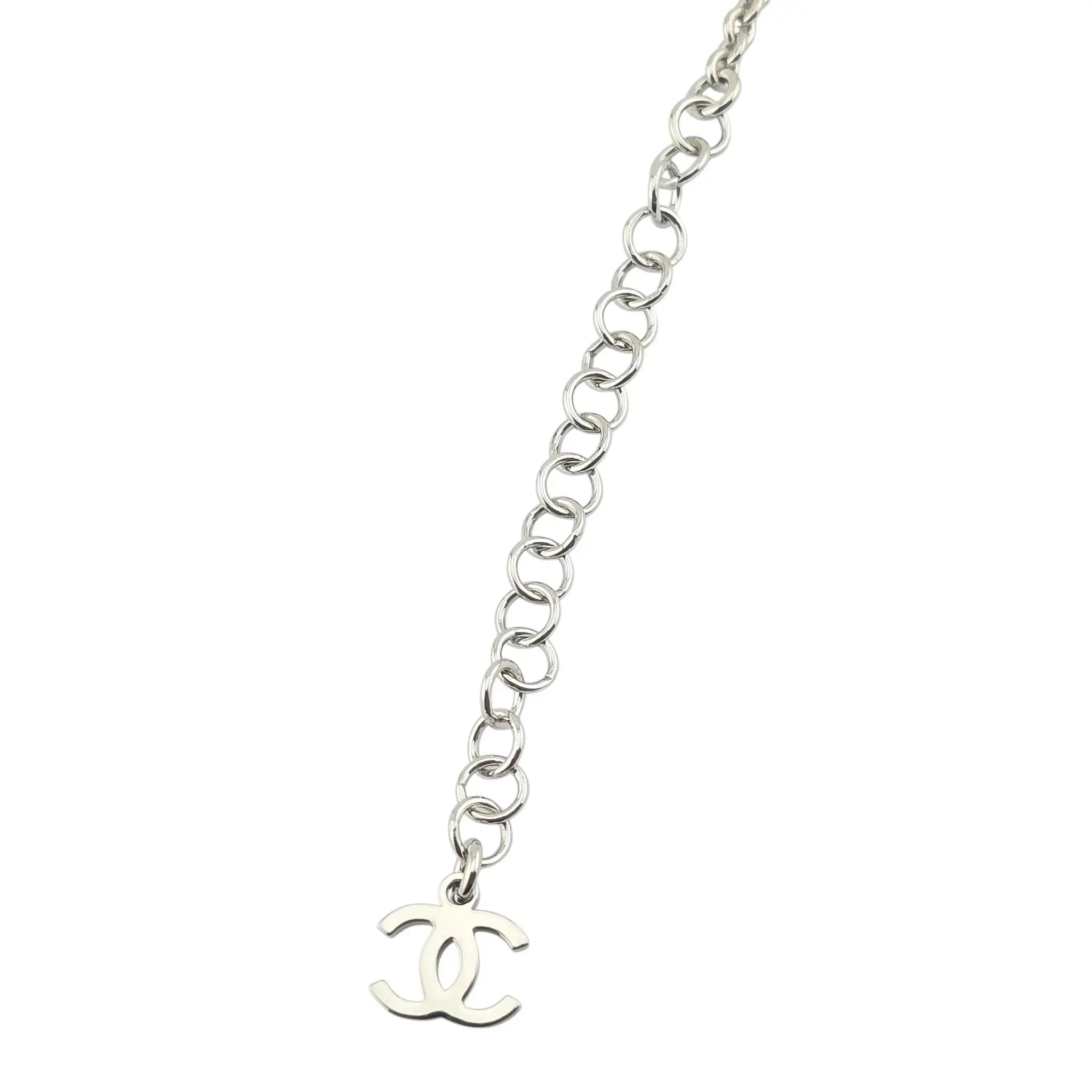 Chanel CC Long Necklace Heart Pendants 2025 CHANEL