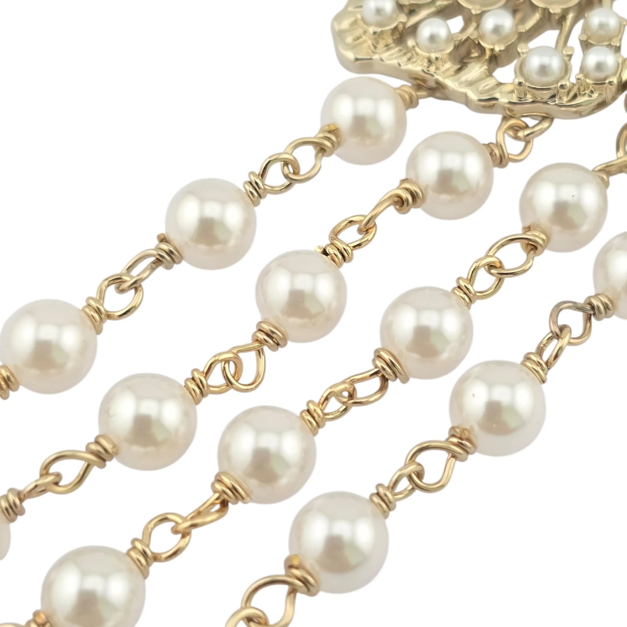 Christian Dior Toile de Jouy Papillon Butterfly Choker Necklace DIOR