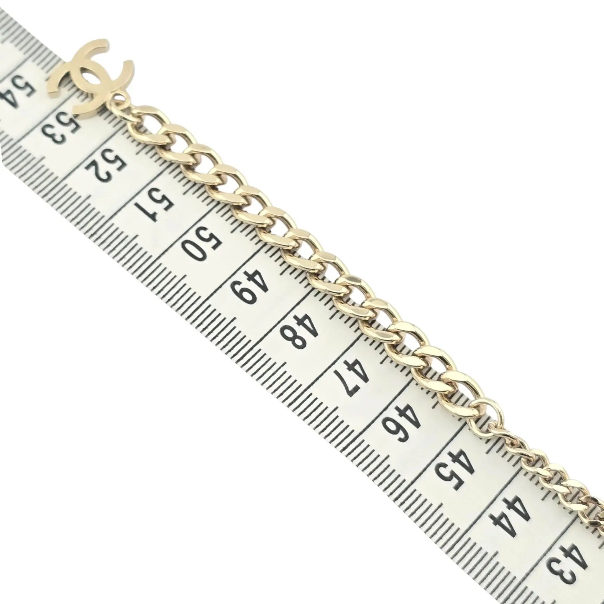 Chanel CC Denim Pendant Necklace 2025 CHANEL