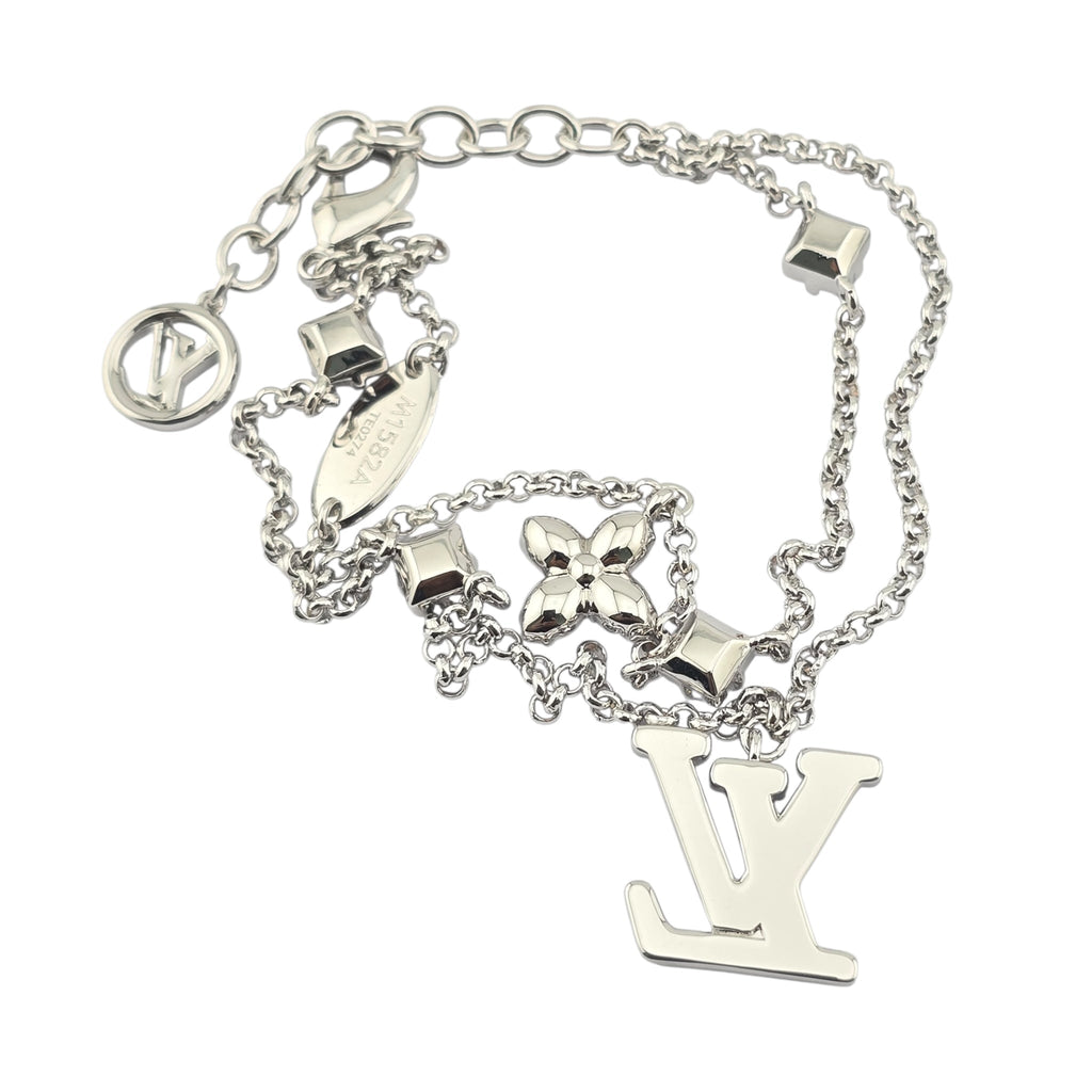Louis Vuitton Lady LV Silver Bracelet LOUIS VUITTON
