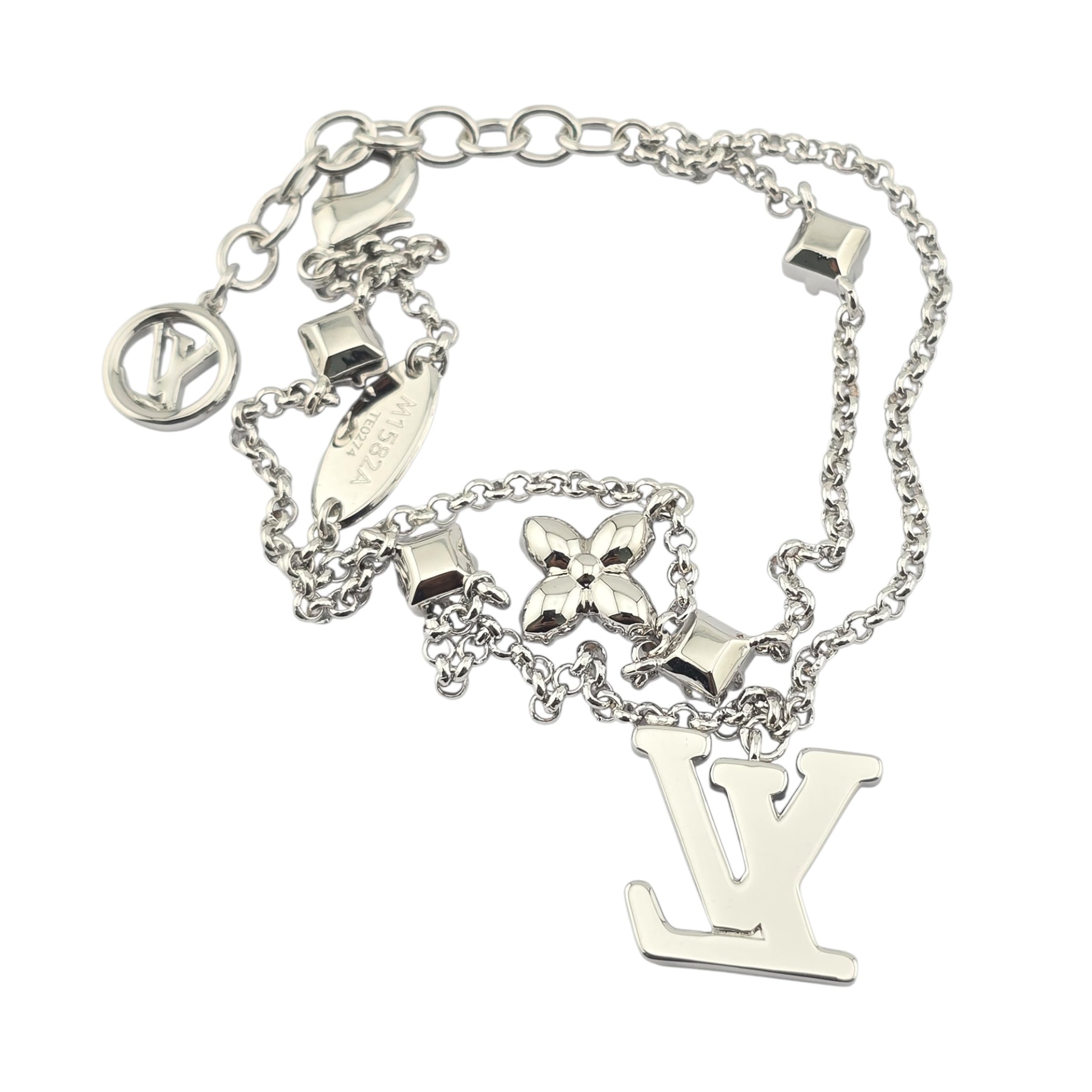 Louis Vuitton Lady LV Silver Bracelet LOUIS VUITTON