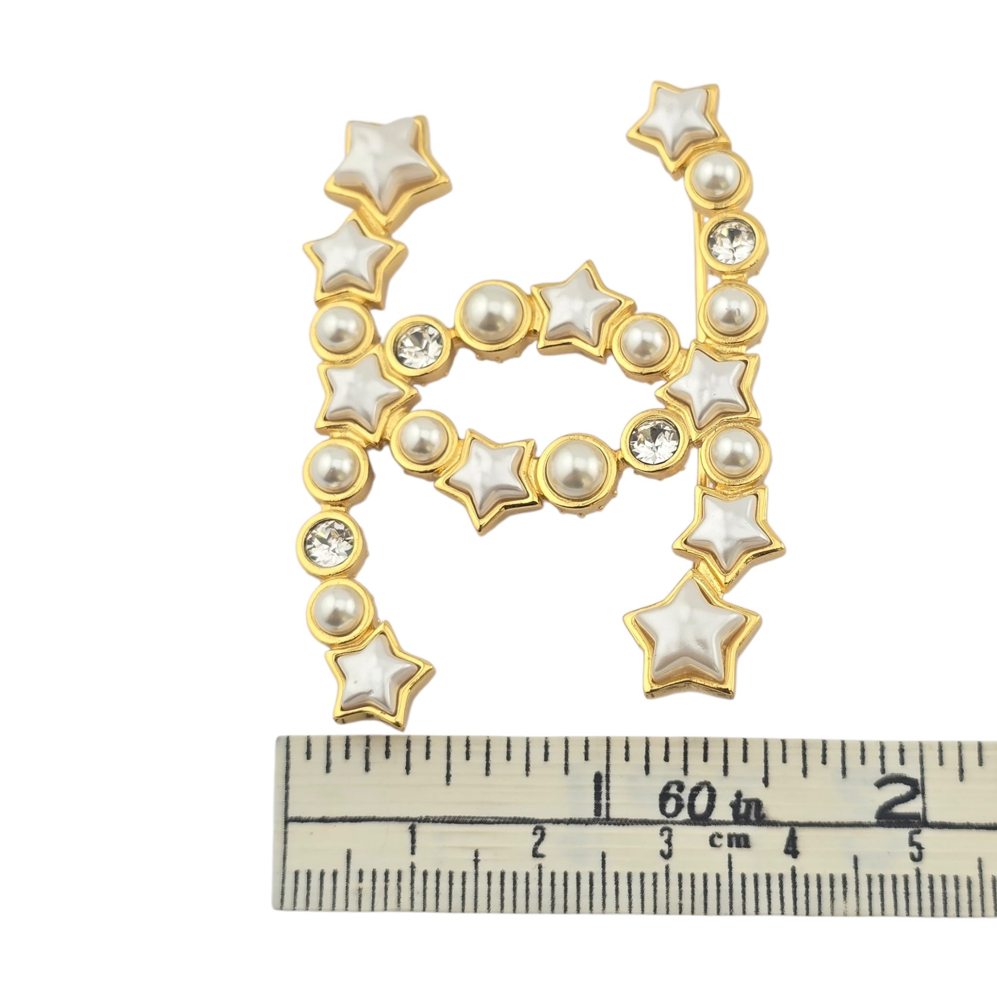 Chanel CC Gold Star Brooch 2024 CHANEL