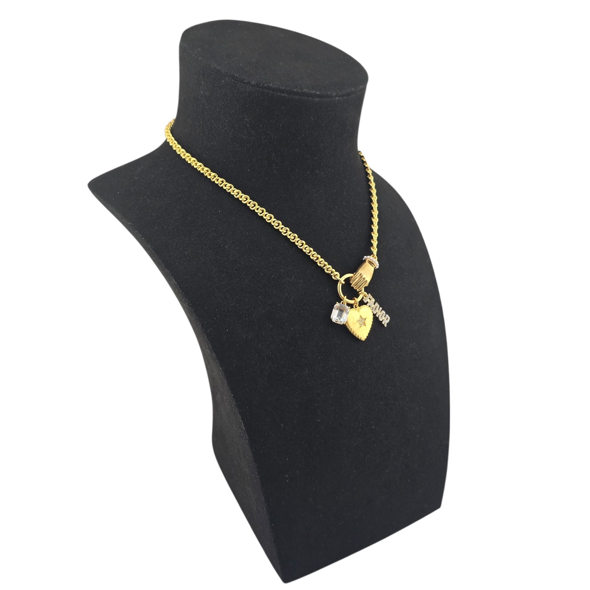 Christian Dior CD Gold J'Adior Necklace