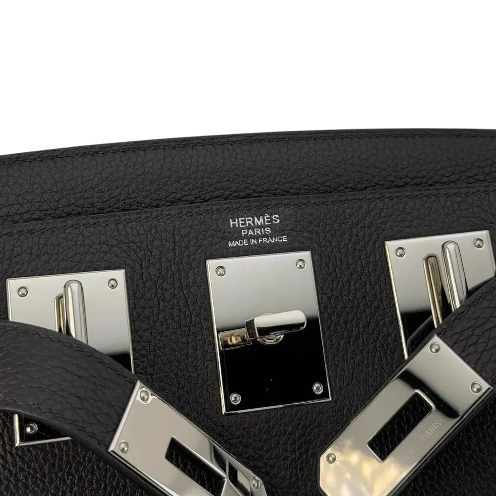 Hermès Hac a Dos PM Noir Togo PHW #W Bag HERMES