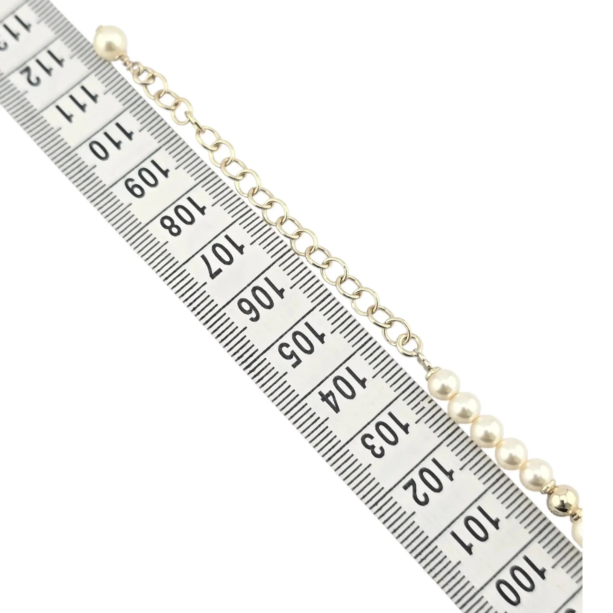 Chanel CC Long Faux Pearl Necklace Star Crystals 2023 CHANEL