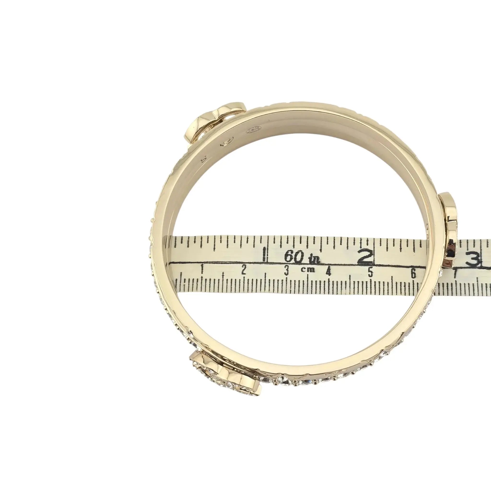 Chanel CC Cuff Bangle Gold Set S 2025 CHANEL