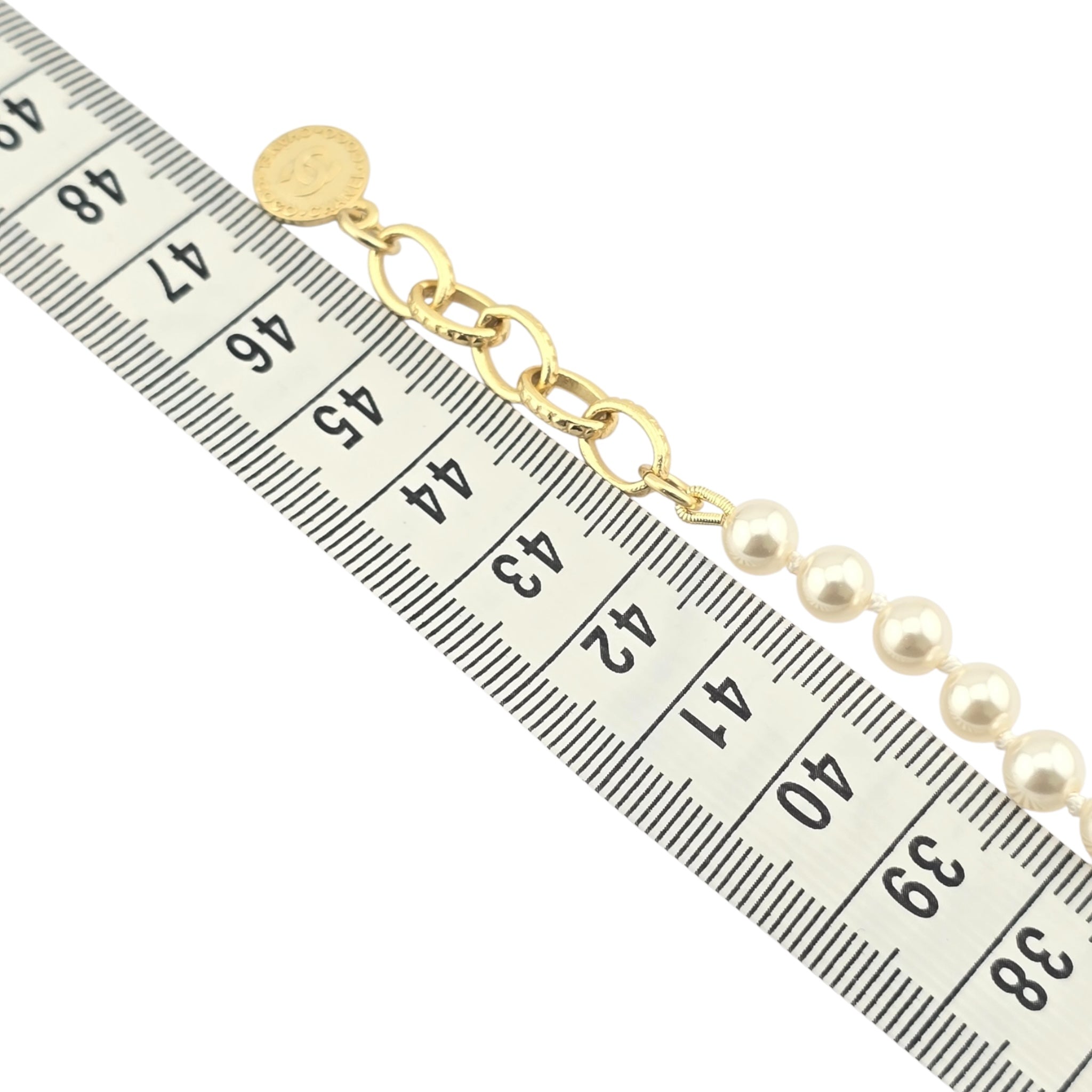 Chanel CC Faux Pearl 100 Anniversary Necklace 2021 CHANEL
